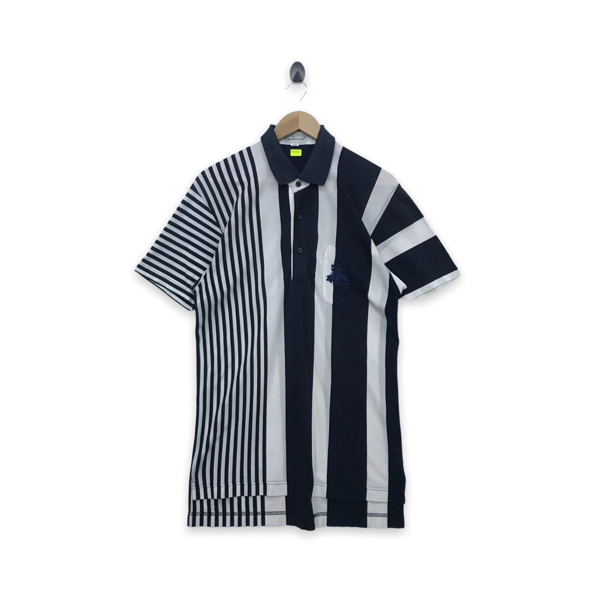 Rare!! Burberry Biglogo Pocket Polos Shirt