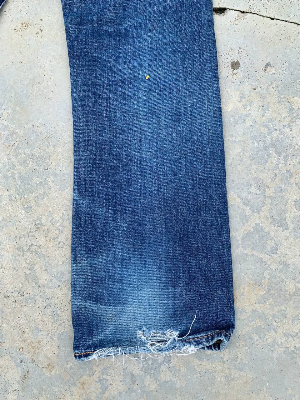 Japanese Brand New Yorker Button Fly Distressed Selvedge Denim Jeans Size US 31 - 11 Thumbnail
