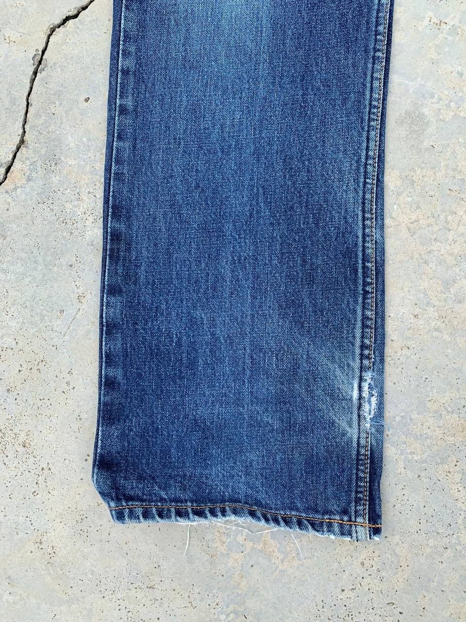 Japanese Brand New Yorker Button Fly Distressed Selvedge Denim Jeans Size US 31 - 7 Thumbnail