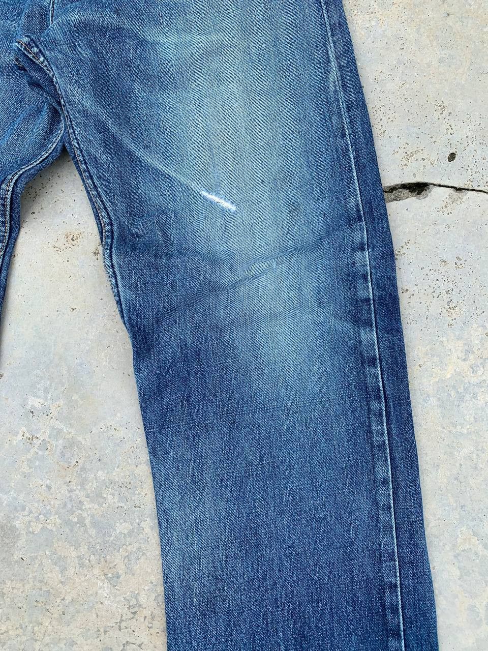 Japanese Brand New Yorker Button Fly Distressed Selvedge Denim Jeans Size US 31 - 5 Thumbnail