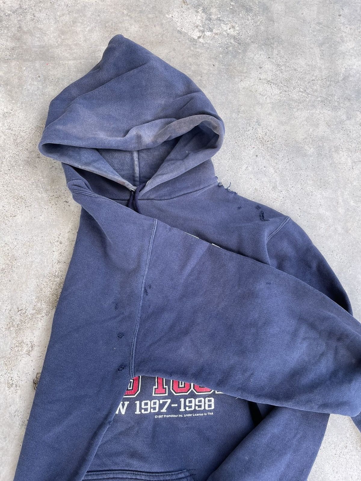 The Rolling Stones 90s TRASHED THE ROLLING STONE ROAD CREW TOUR HOODIES Size US S / EU 44-46 / 1 - 6 Thumbnail