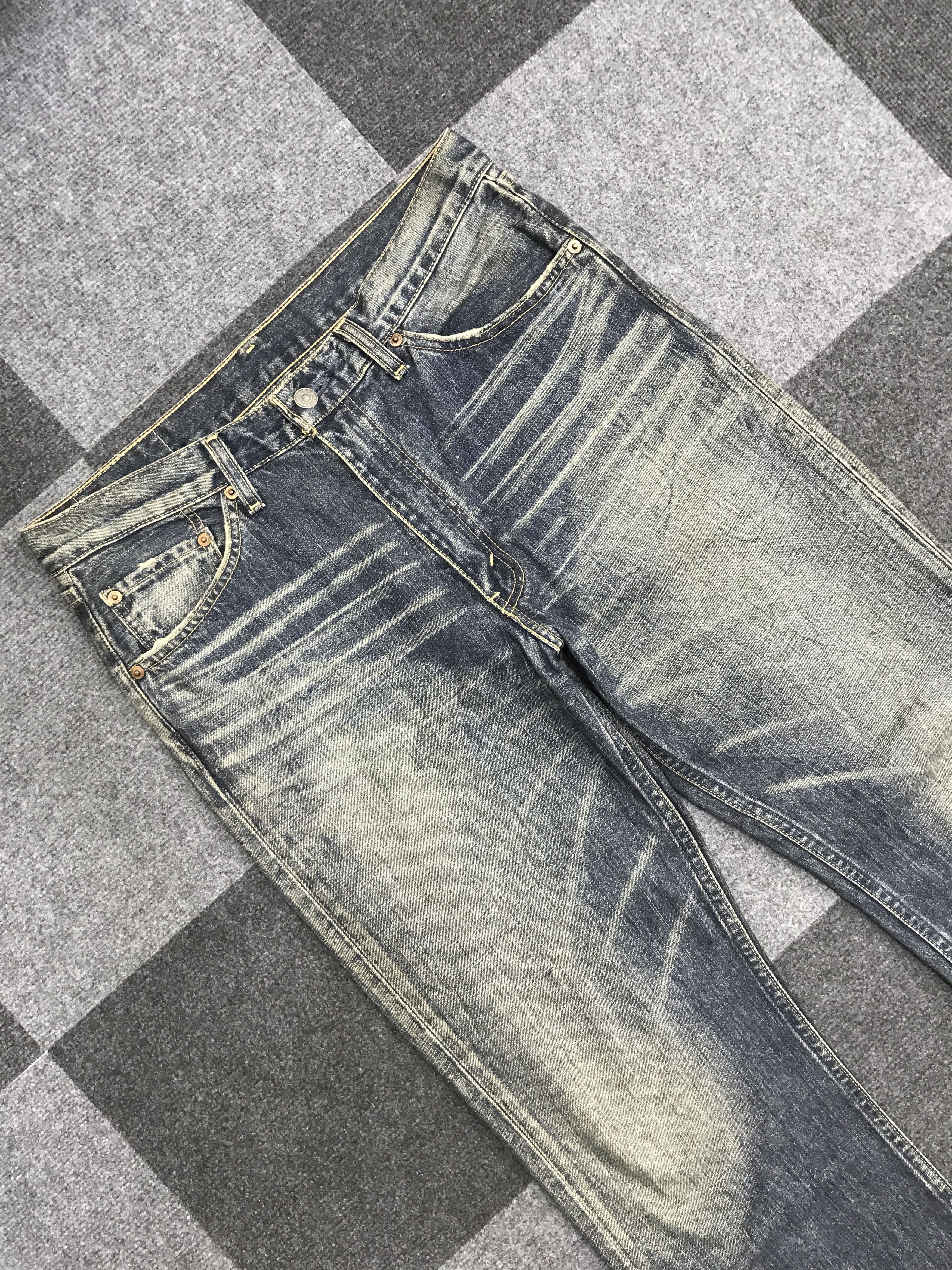Levi's VL193 FLARE Levis 517 Medium Wash Jeans Size US 32 / EU 48 - 2 Thumbnail