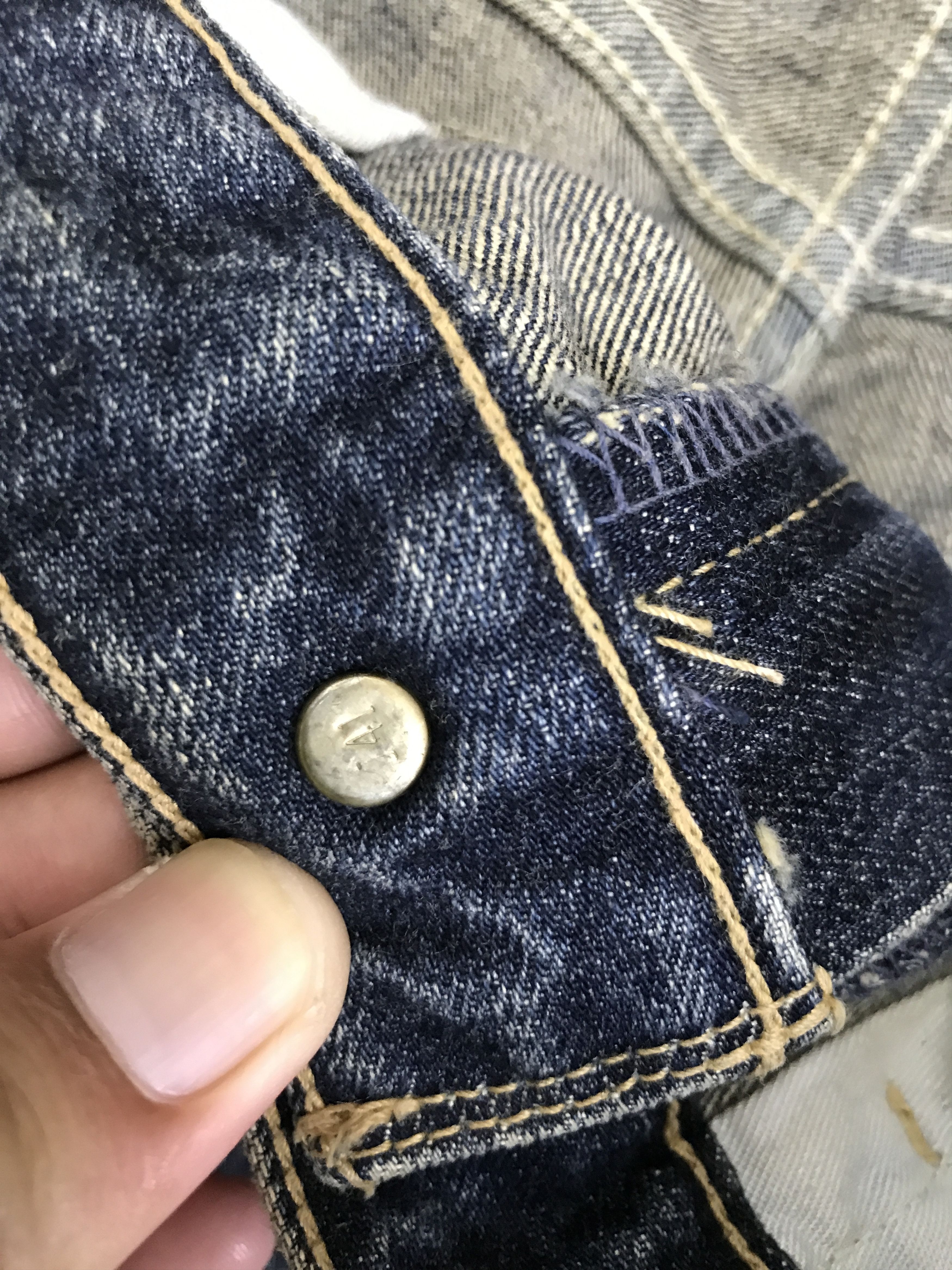 Levi's VL193 FLARE Levis 517 Medium Wash Jeans Size US 32 / EU 48 - 7 Thumbnail