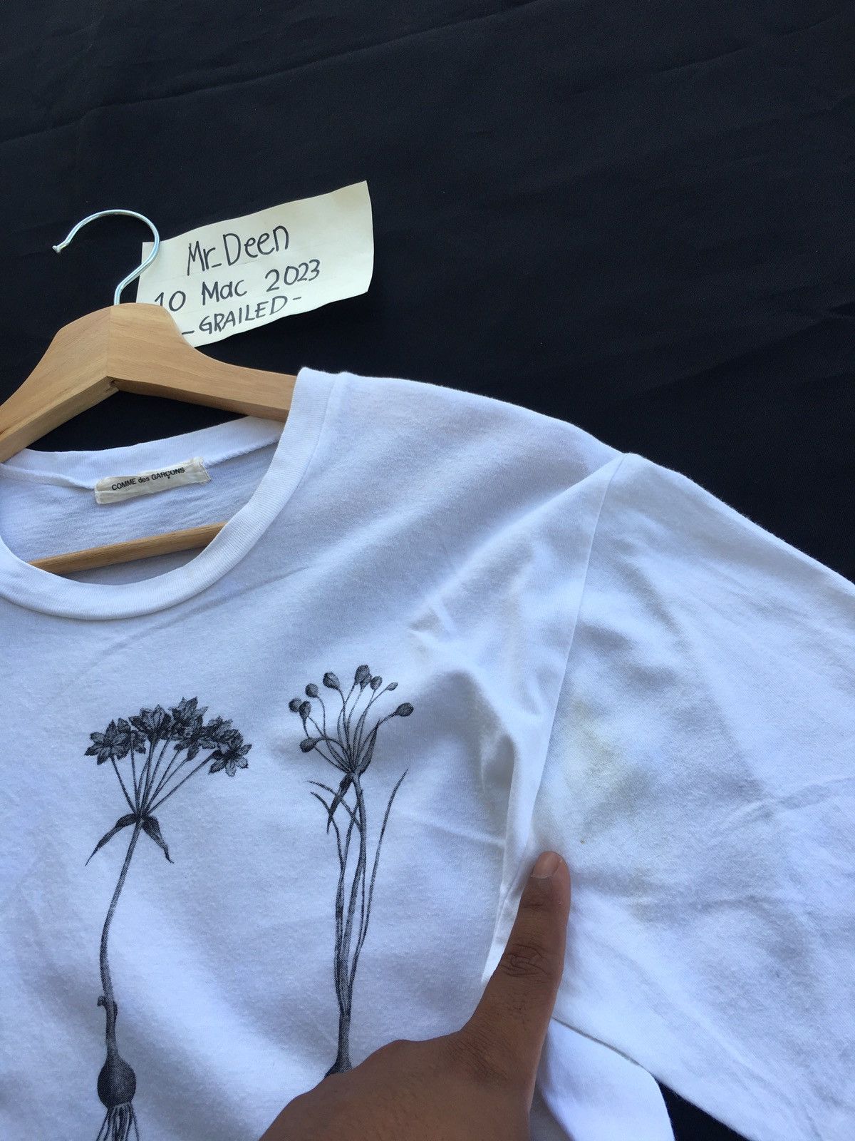 Comme des Garcons Very Rare Vintage 80s Comme Des Garcons AD1988 Tshirt Size US M / EU 48-50 / 2 - 13 Thumbnail