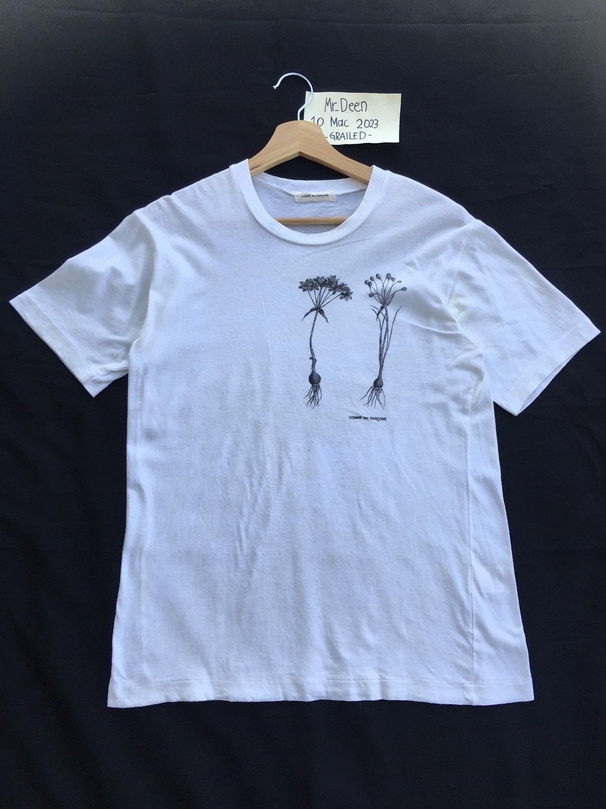 Comme des Garcons Very Rare Vintage 80s Comme Des Garcons AD1988 Tshirt Size US M / EU 48-50 / 2 - 2 Thumbnail