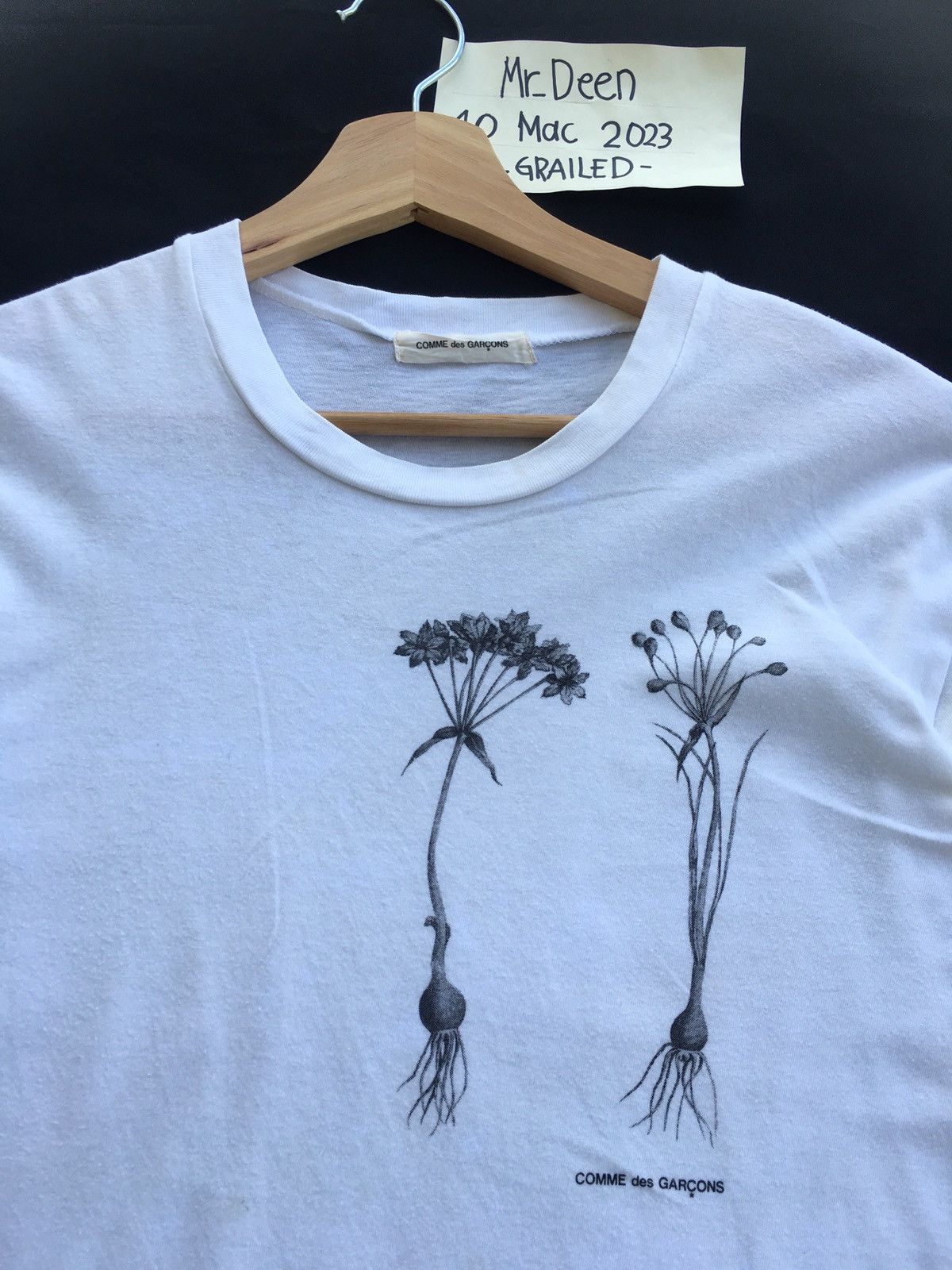 Comme des Garcons Very Rare Vintage 80s Comme Des Garcons AD1988 Tshirt Size US M / EU 48-50 / 2 - 1 Thumbnail