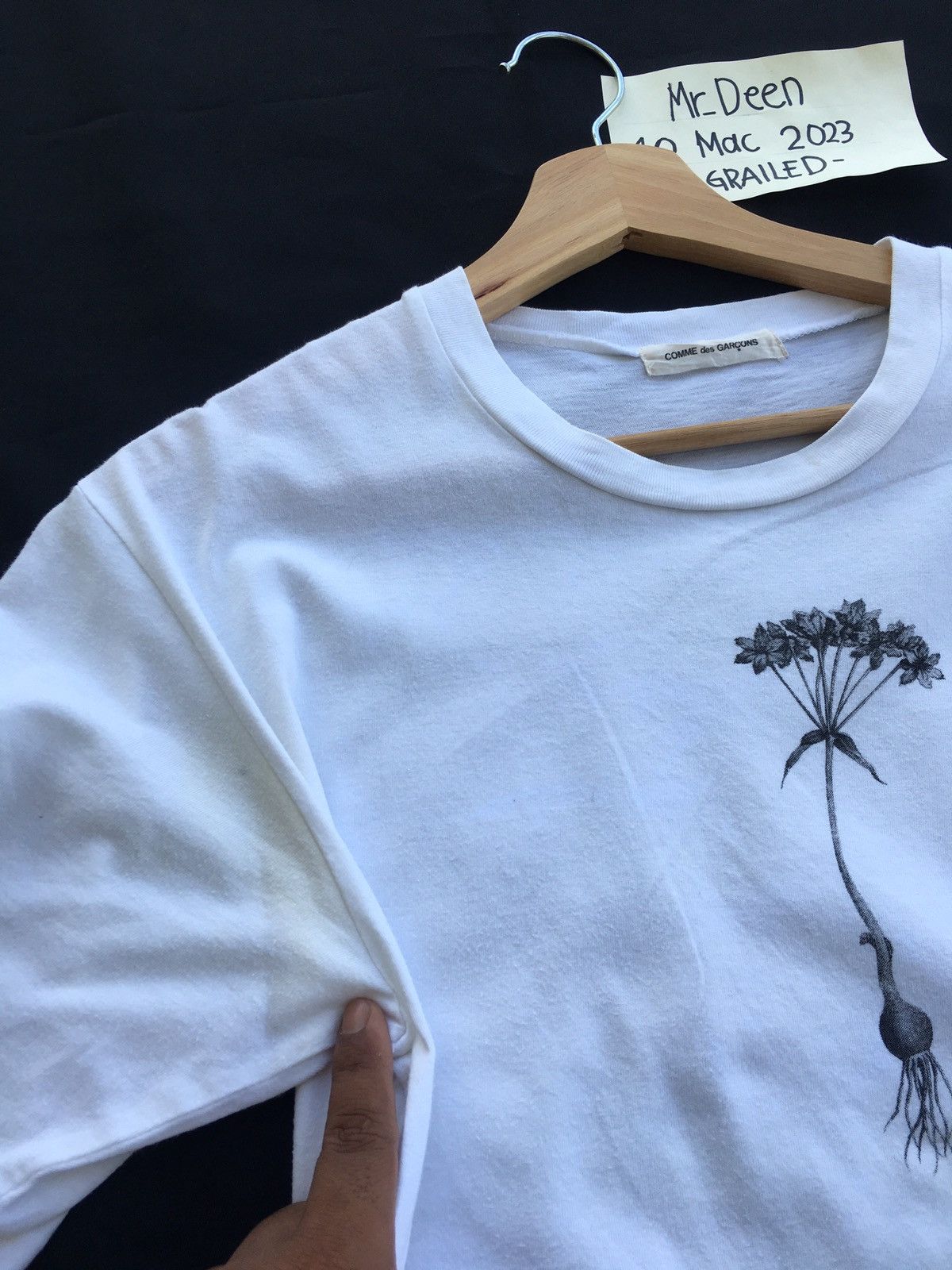 Comme des Garcons Very Rare Vintage 80s Comme Des Garcons AD1988 Tshirt Size US M / EU 48-50 / 2 - 14 Thumbnail