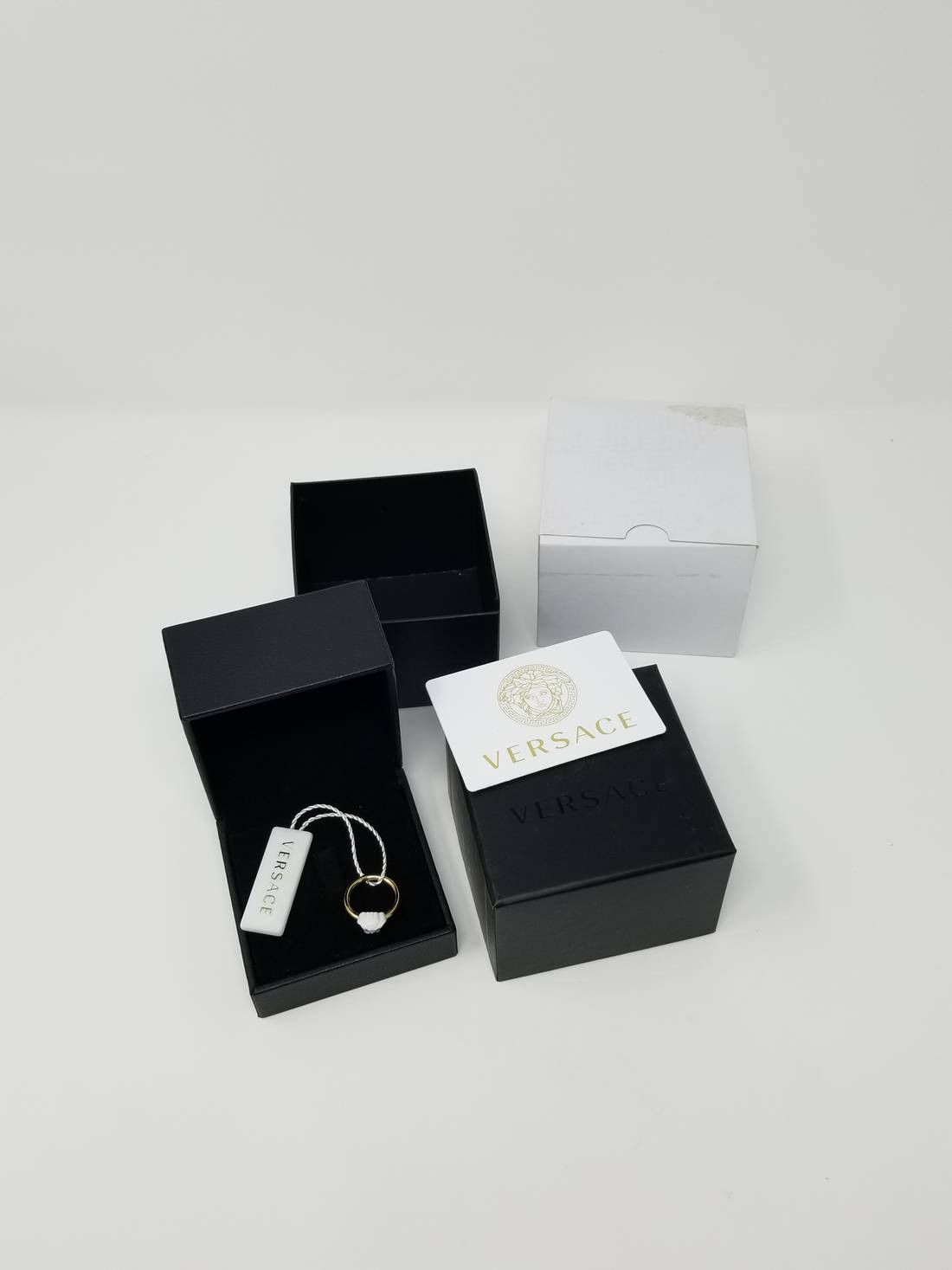 Versace NWT Medusa Head Ring Size 7-8 Size ONE SIZE - 5 Thumbnail