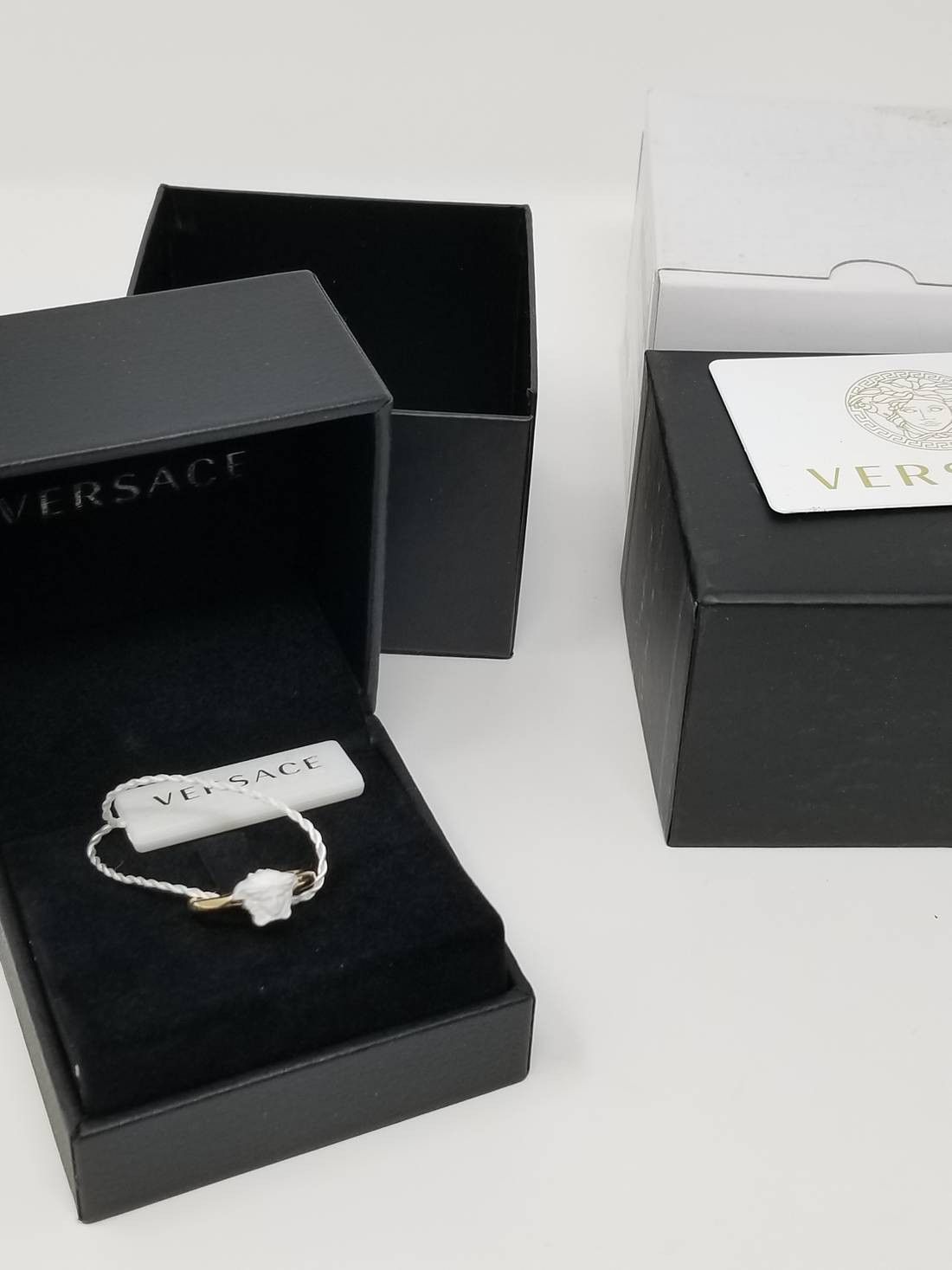 Versace NWT Medusa Head Ring Size 7-8 Size ONE SIZE - 1 Thumbnail