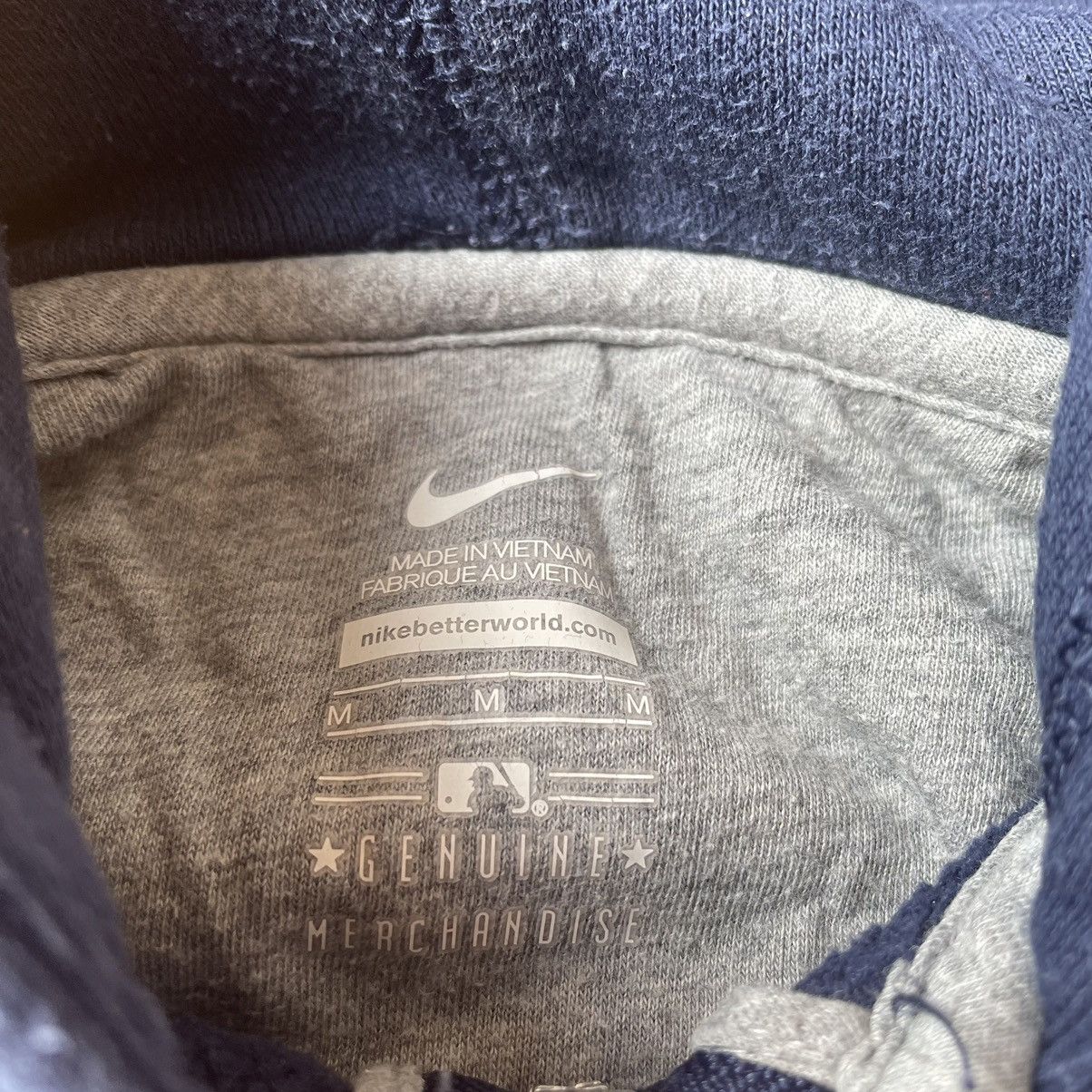 New York Yankees Nike MLB New York Yankees Zip Up Hoodie Size US M / EU 48-50 / 2 - 2 Thumbnail