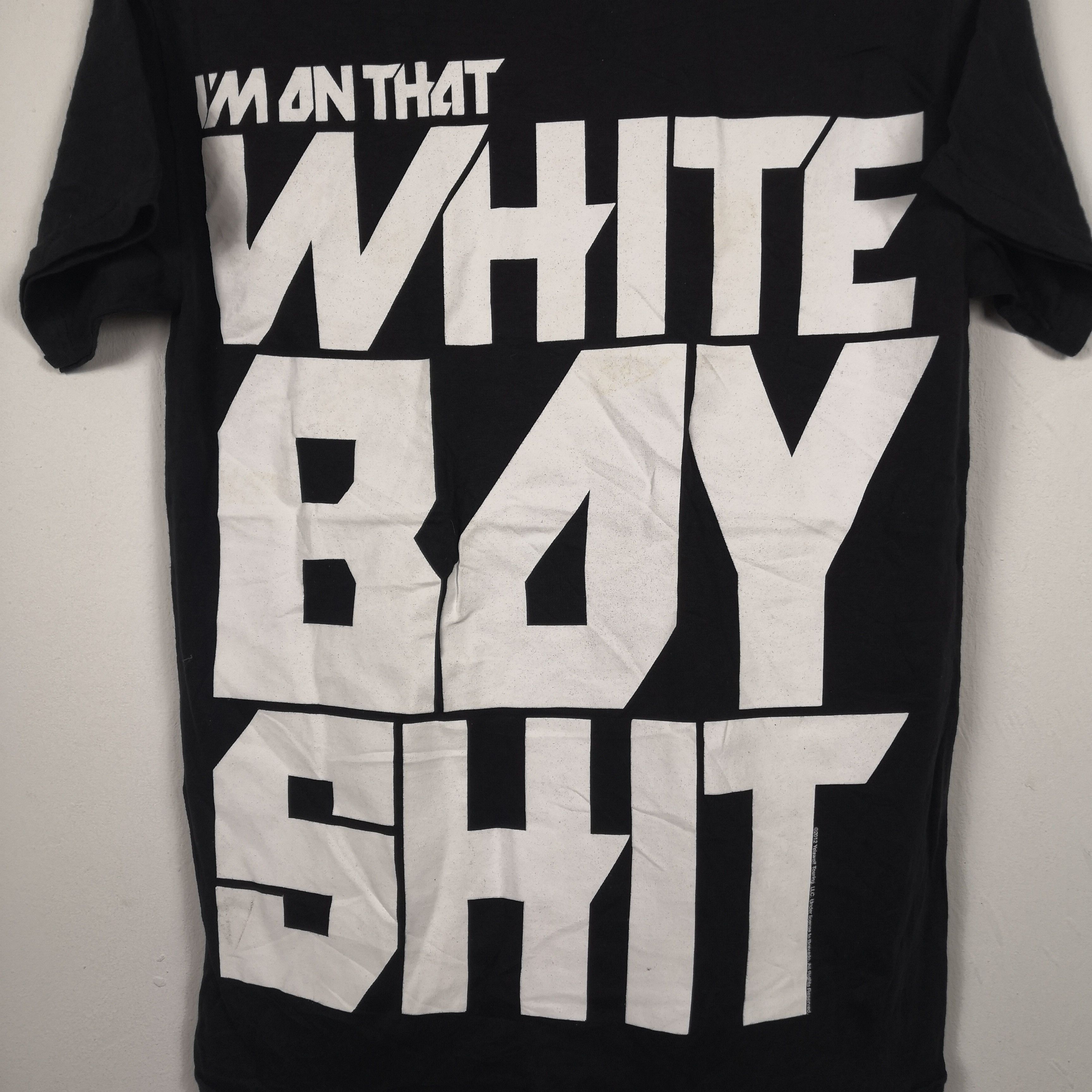 Band Tees × Rap Tees × Vintage Yelawolf Band Tour T Shirt White Boy Shit Tee Rap Tees Size US S / EU 44-46 / 1 - 4 Thumbnail