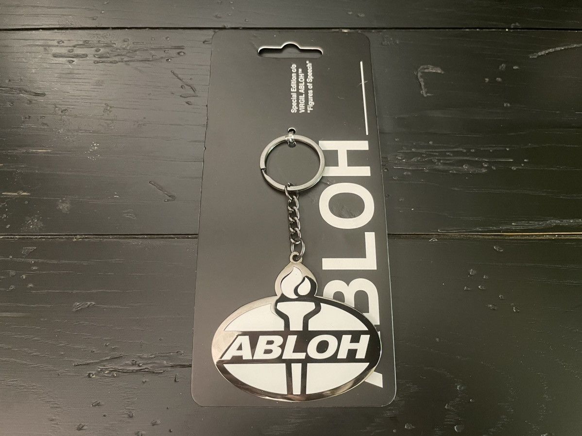 Pre-owned Virgil Abloh Virgil Torch Keychain Fos Figures Of Speech Brooklyn Museum In Multi
