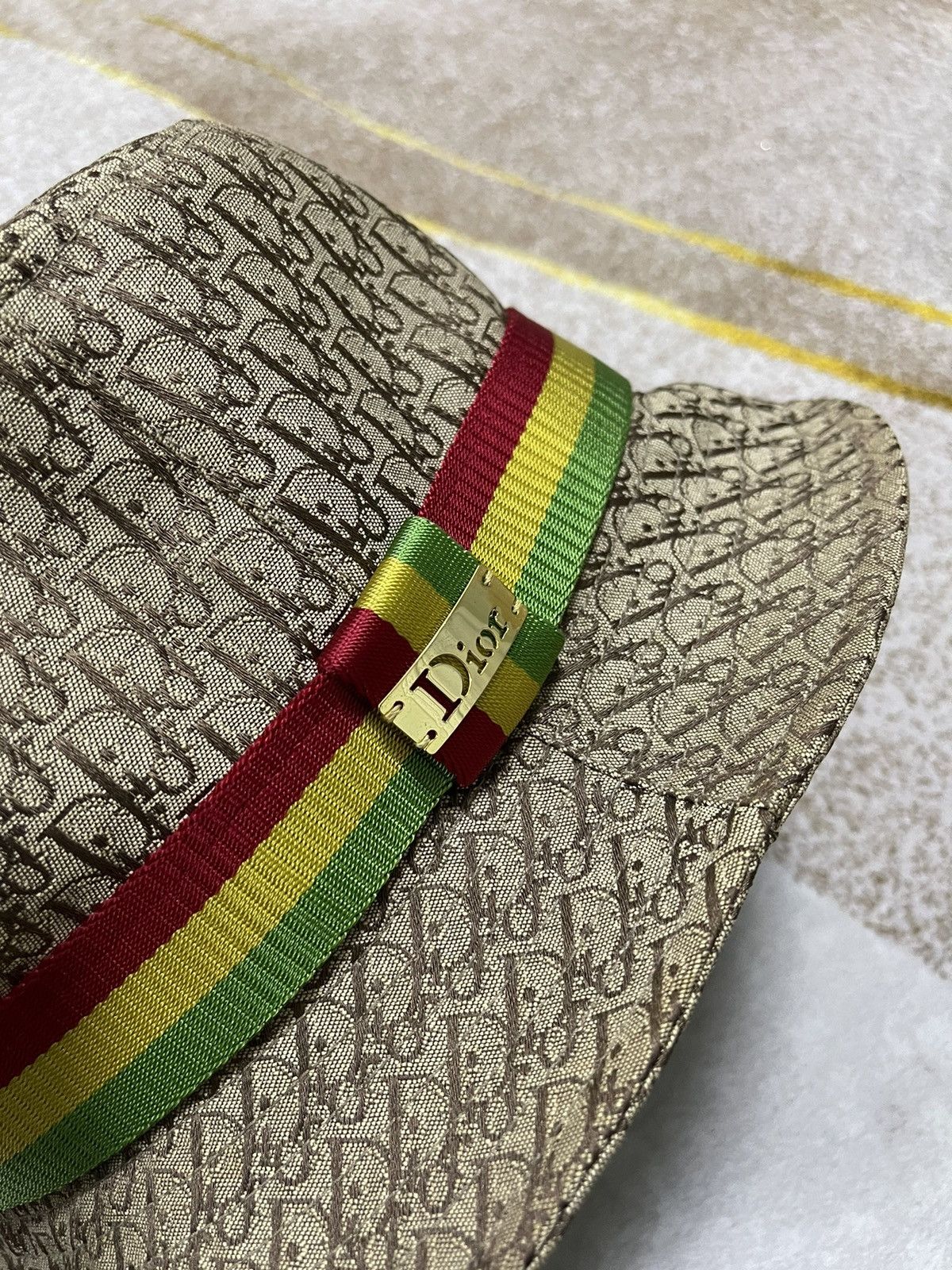 Christian Dior Monsieur Vintage Christian Dior Boutique Paris Monogram Hat Size ONE SIZE - 3 Thumbnail