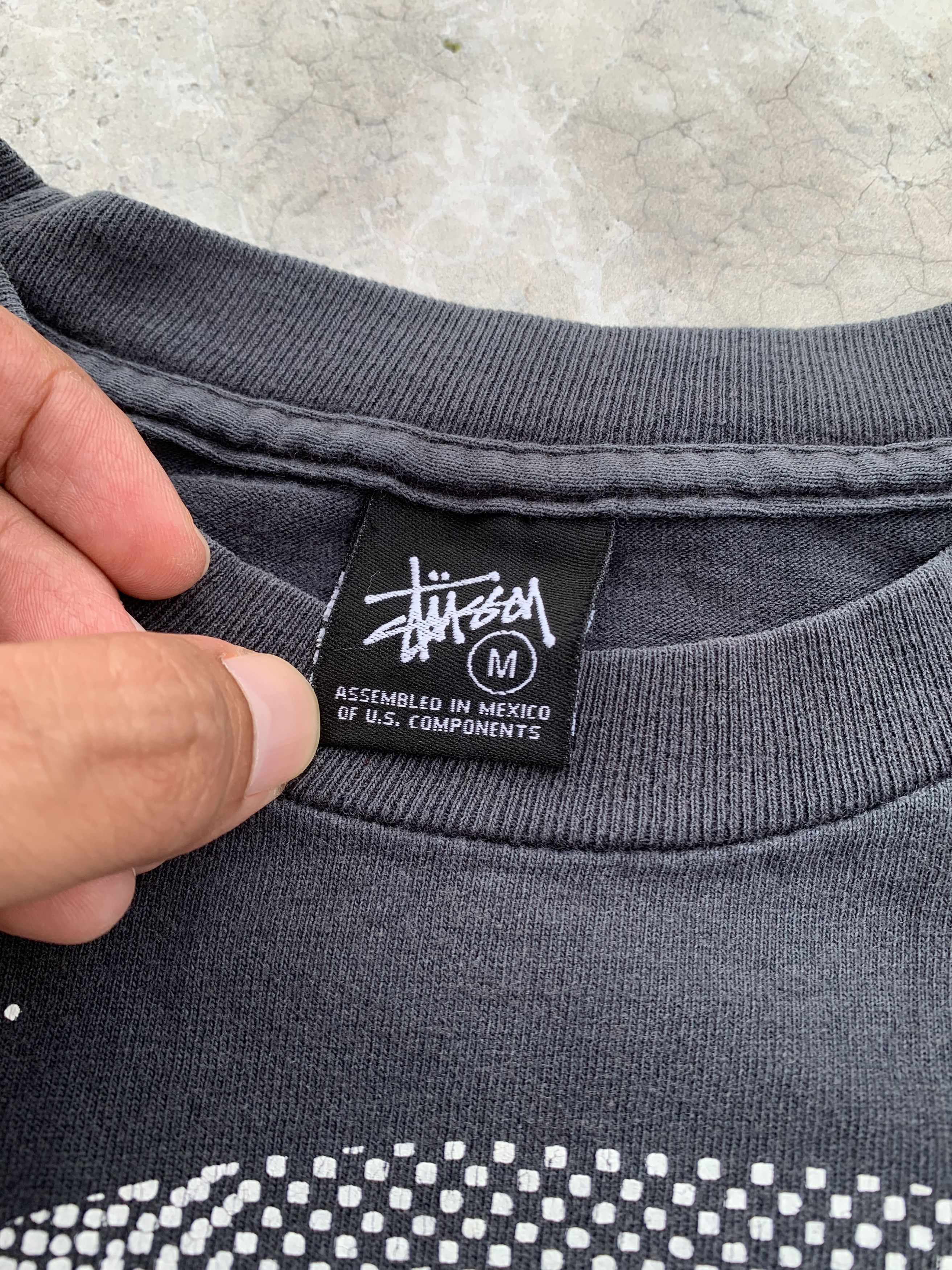 Stussy Vintage Stussy Big Logo Tshirt Size US M / EU 48-50 / 2 - 7 Thumbnail
