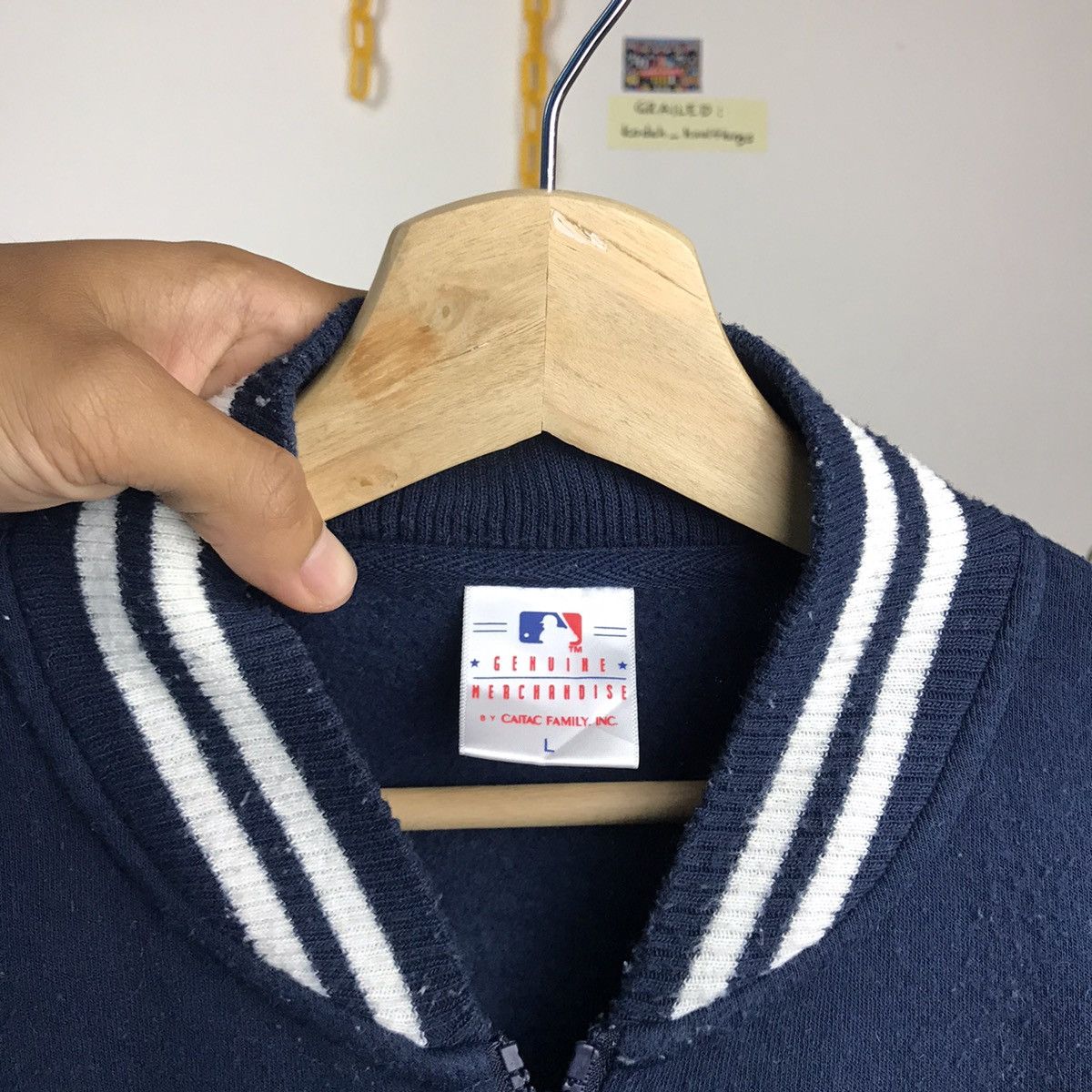 MLB × New York Yankees × Vintage Vintage NY Yankees Varsity Size US L / EU 52-54 / 3 - 7 Thumbnail
