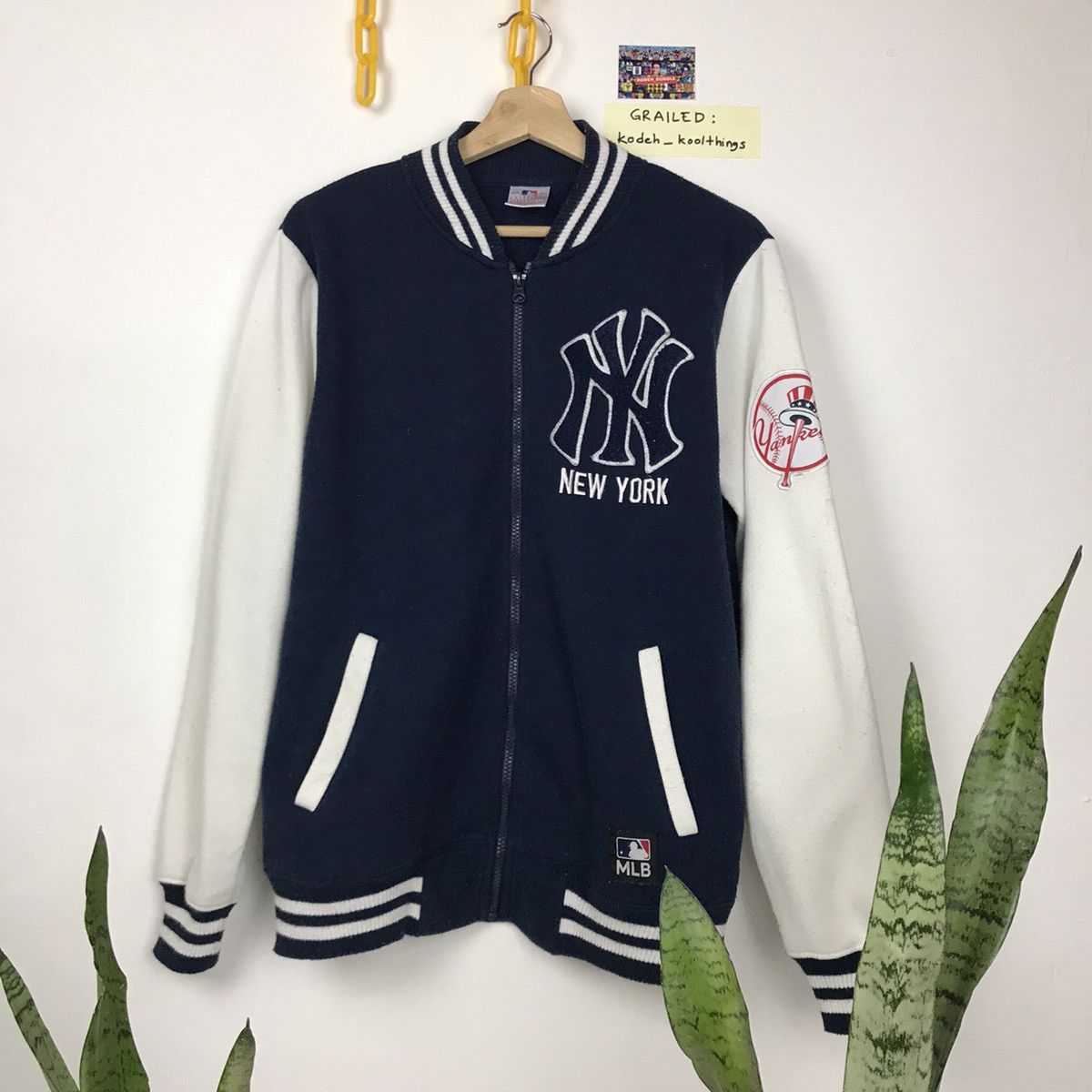MLB × New York Yankees × Vintage Vintage NY Yankees Varsity Size US L / EU 52-54 / 3 - 1 Thumbnail