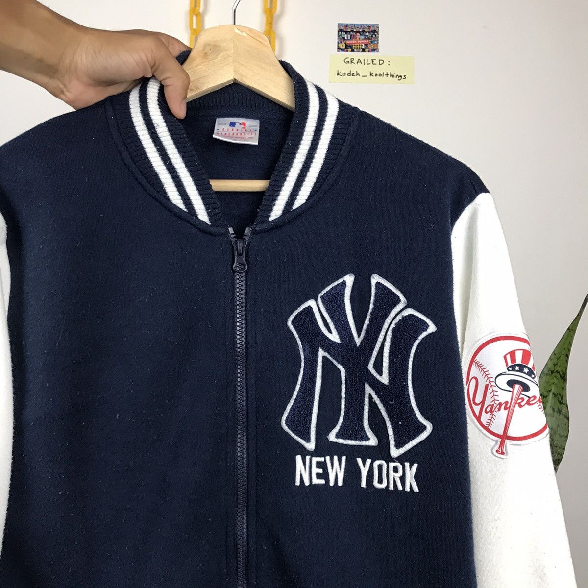 MLB × New York Yankees × Vintage Vintage NY Yankees Varsity Size US L / EU 52-54 / 3 - 3 Thumbnail
