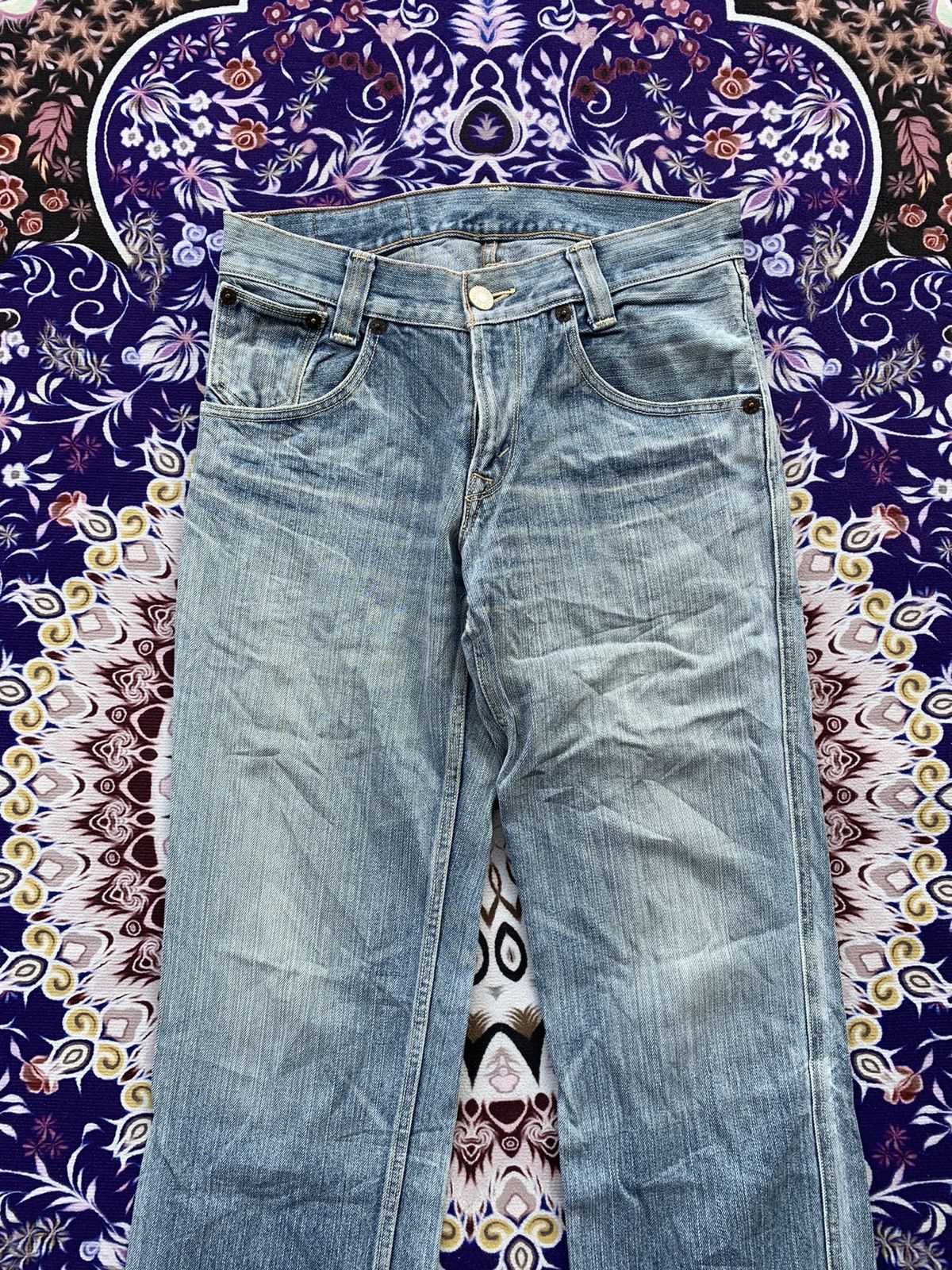 Levi's Vintage Levis 702 Faded Wash Denim Size US 32 / EU 48 - 3 Thumbnail