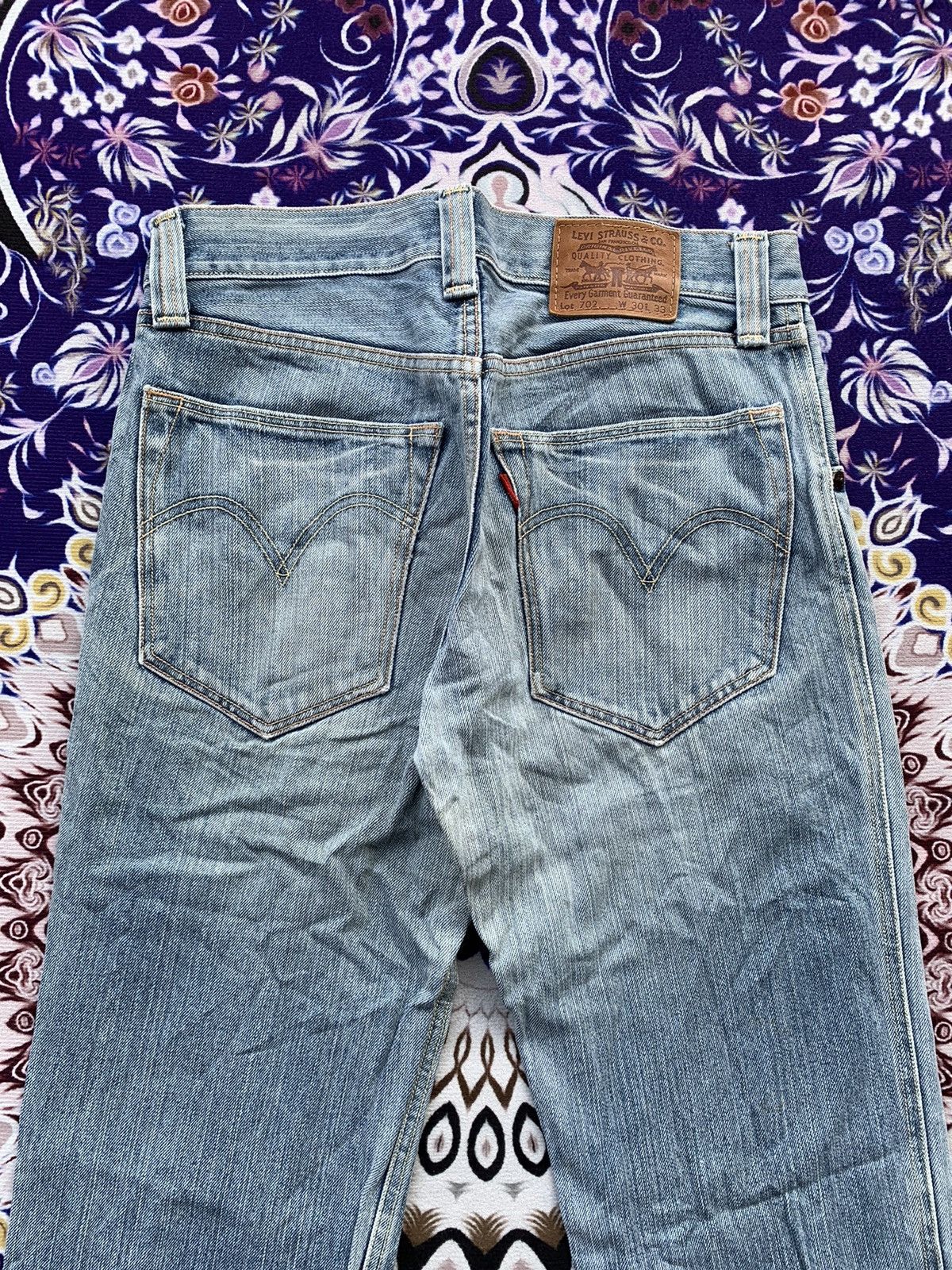 Levi's Vintage Levis 702 Faded Wash Denim Size US 32 / EU 48 - 8 Thumbnail