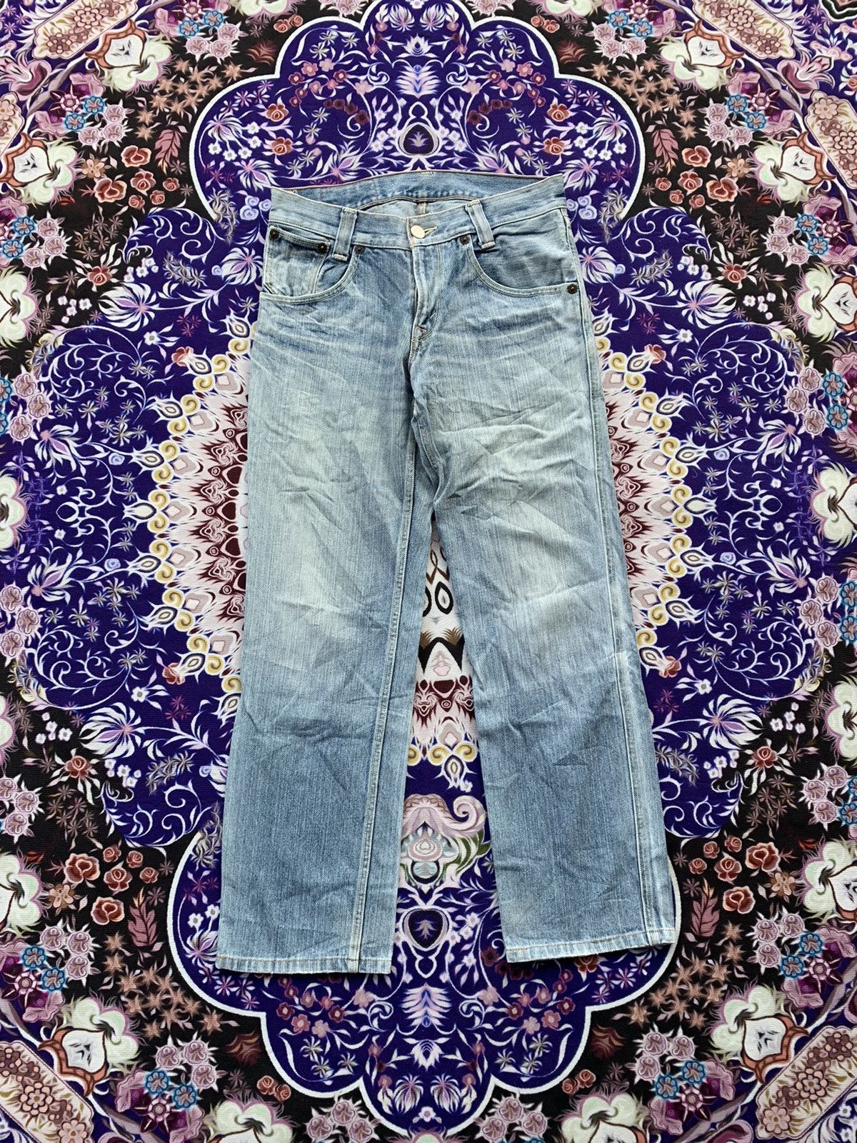 Levi's Vintage Levis 702 Faded Wash Denim Size US 32 / EU 48 - 1 Thumbnail