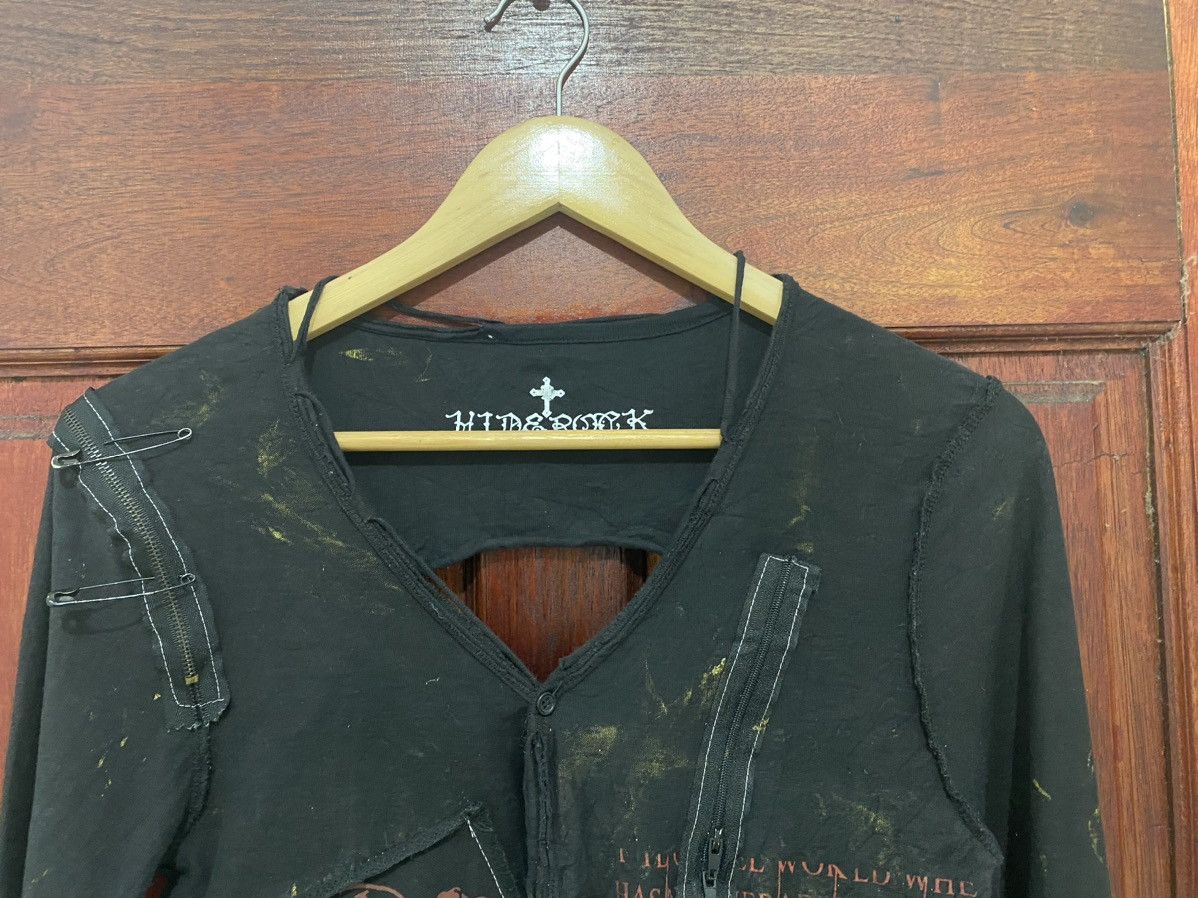Japanese Brand × Seditionaries 🔥 HIDE ROCK DESIGN CROPPED SPIDER SLEEVE JACKET Size S / US 4 / IT 40 - 3 Thumbnail