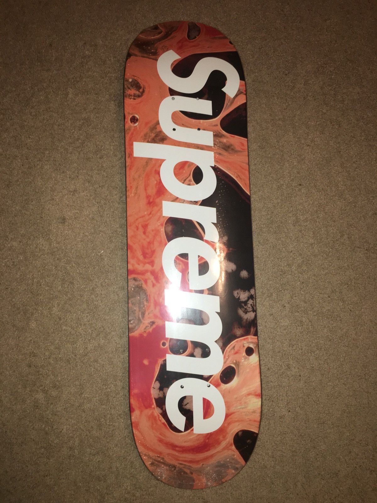 Supreme Supreme Blood And Semen Skateboard Deck Metallica Load | Grailed