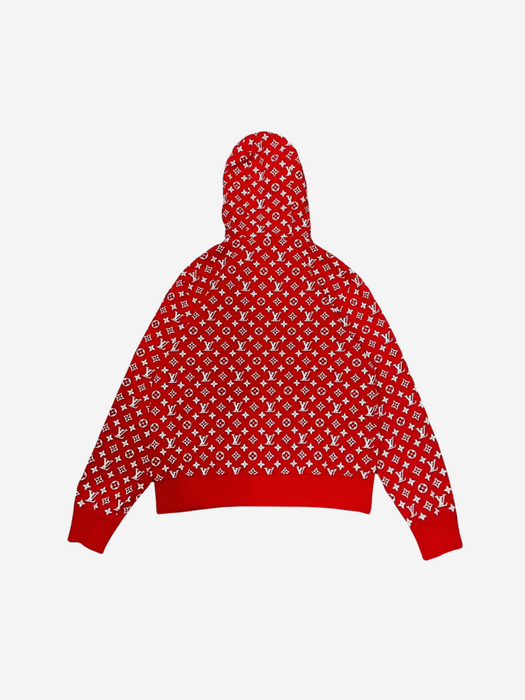 Louis vuitton supreme store zip up hoodie