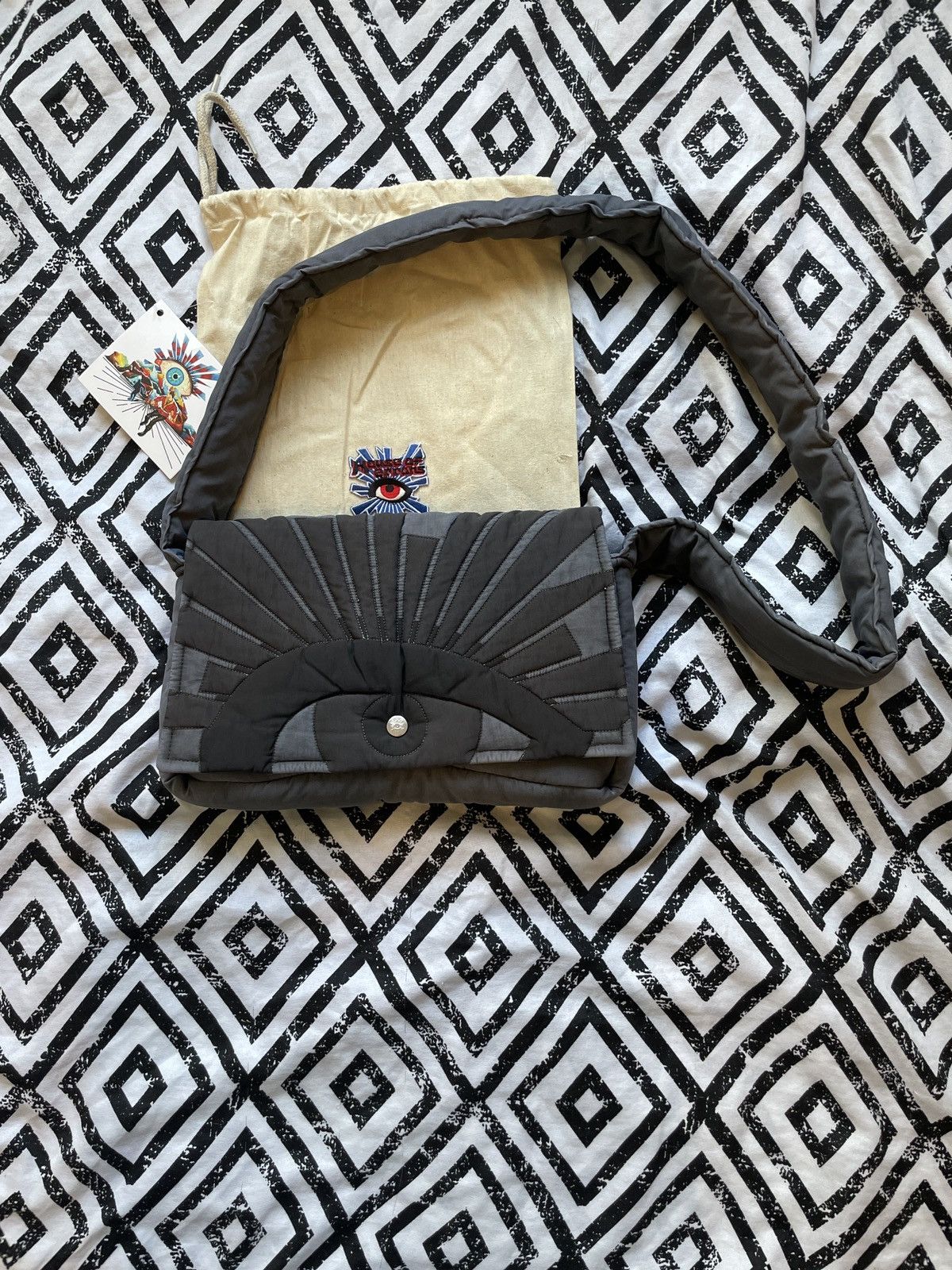 Avant Garde HOUSE OF ERRORS ALL-SEEING CROSSBODY IN SABLE | Grailed
