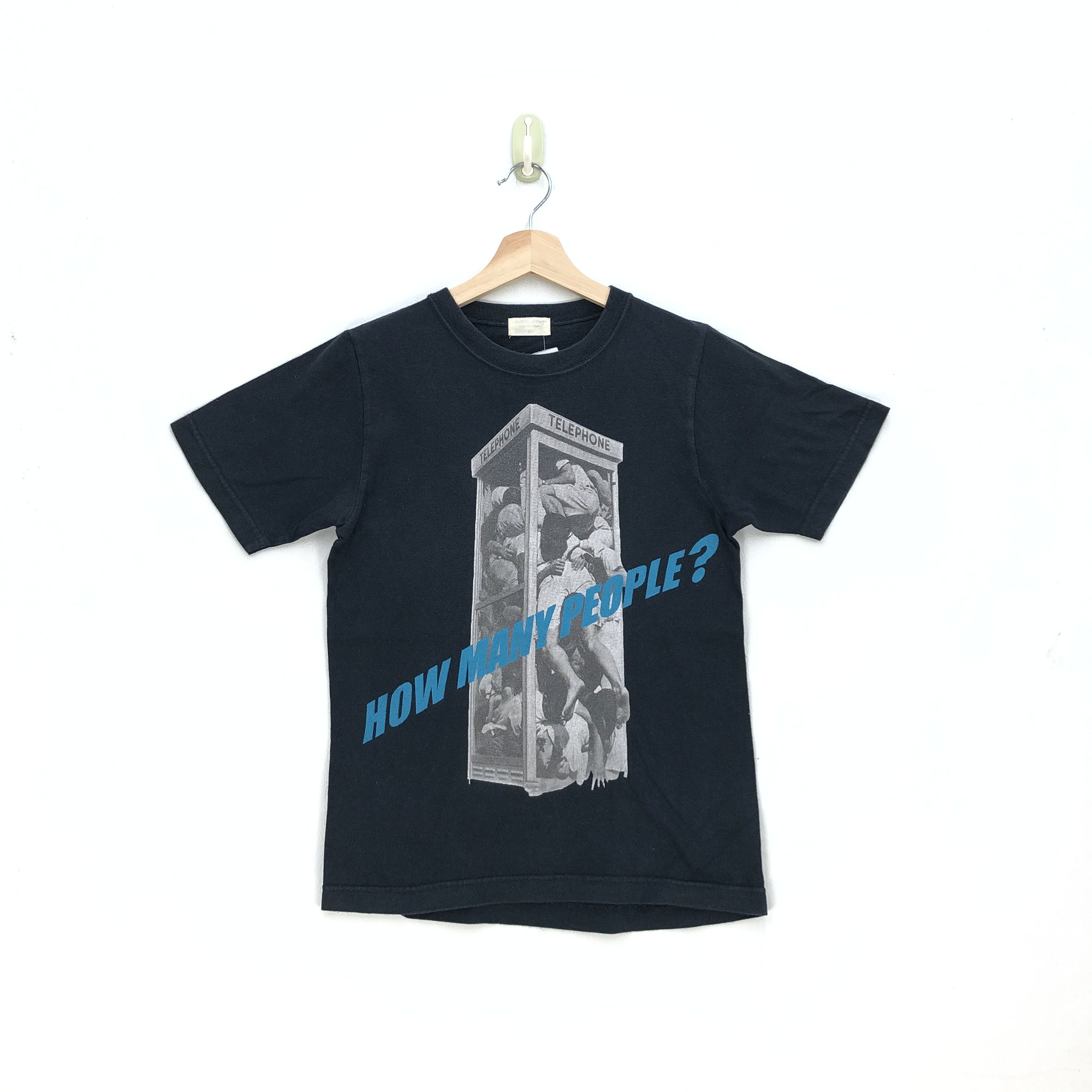 Japanese Brand × Vintage How Many People Twenty Two T Shirt Skateboarding Streetwear Size US S / EU 44-46 / 1 - 1 Thumbnail