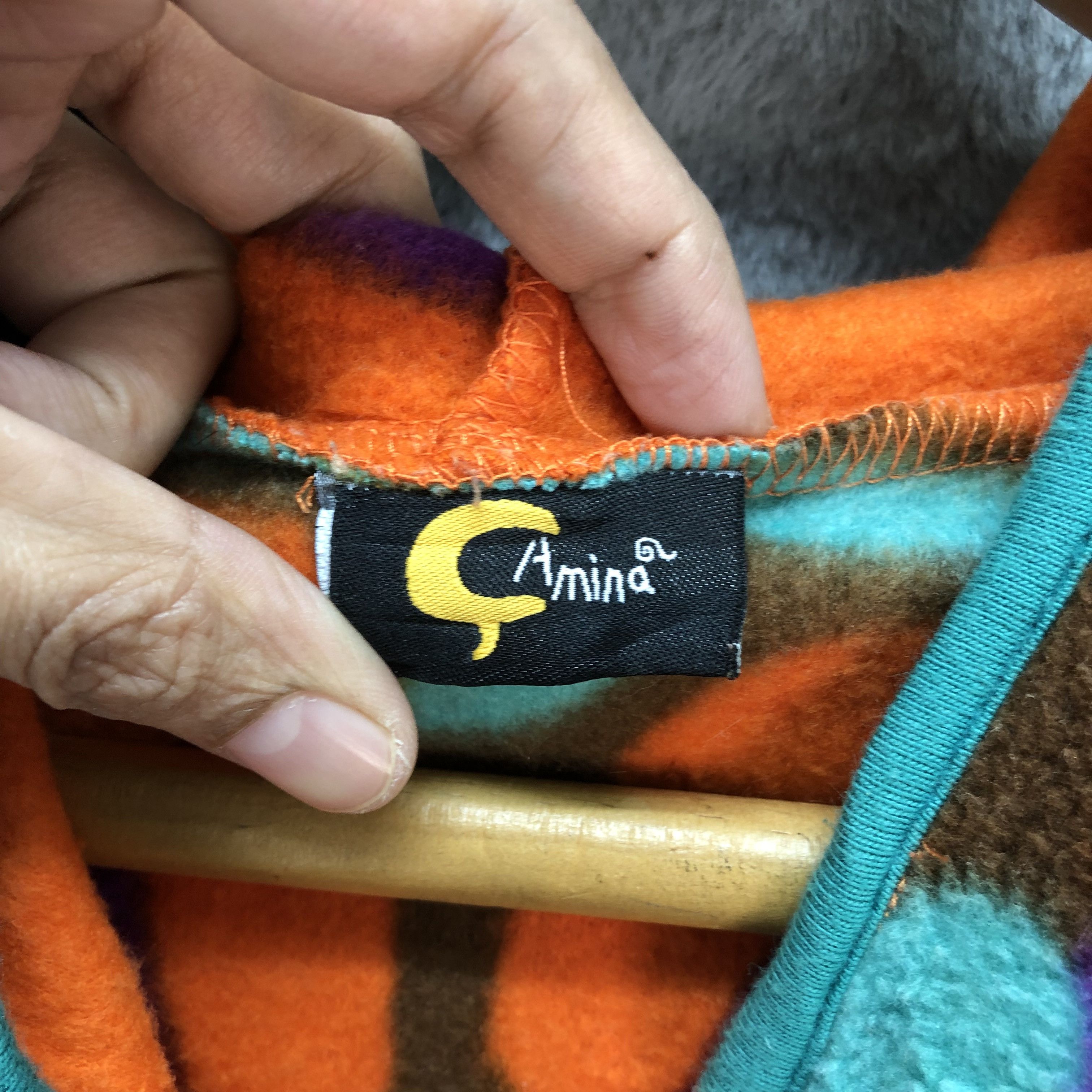 Japanese Brand CAmina Walk With The Sun Orange Fleece #6145-219 Size M / US 6-8 / IT 42-44 - 7 Thumbnail