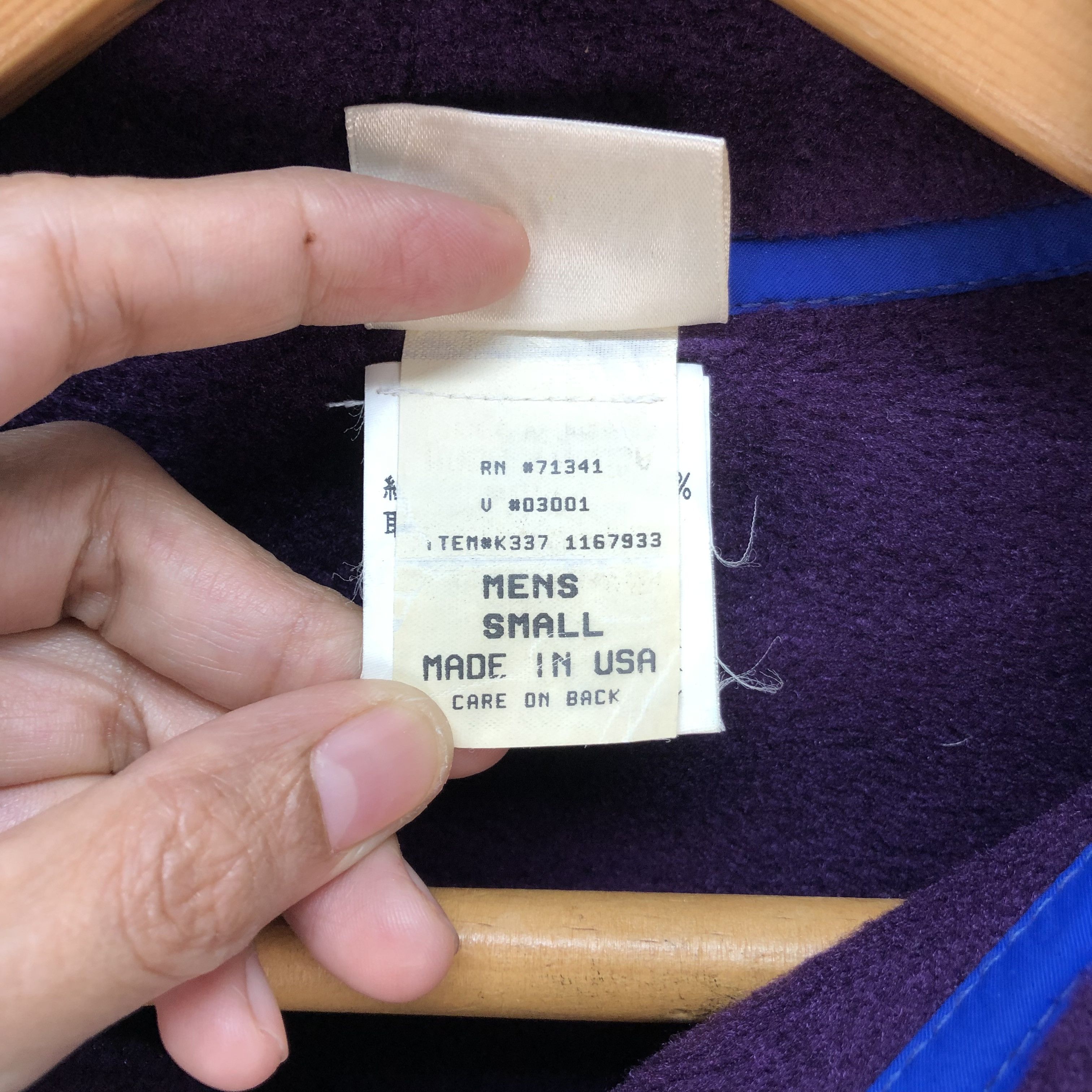 L.L. Bean L.L. Bean Snap Button Purple Fleece #6153-50 Size US S / EU 44-46 / 1 - 8 Thumbnail