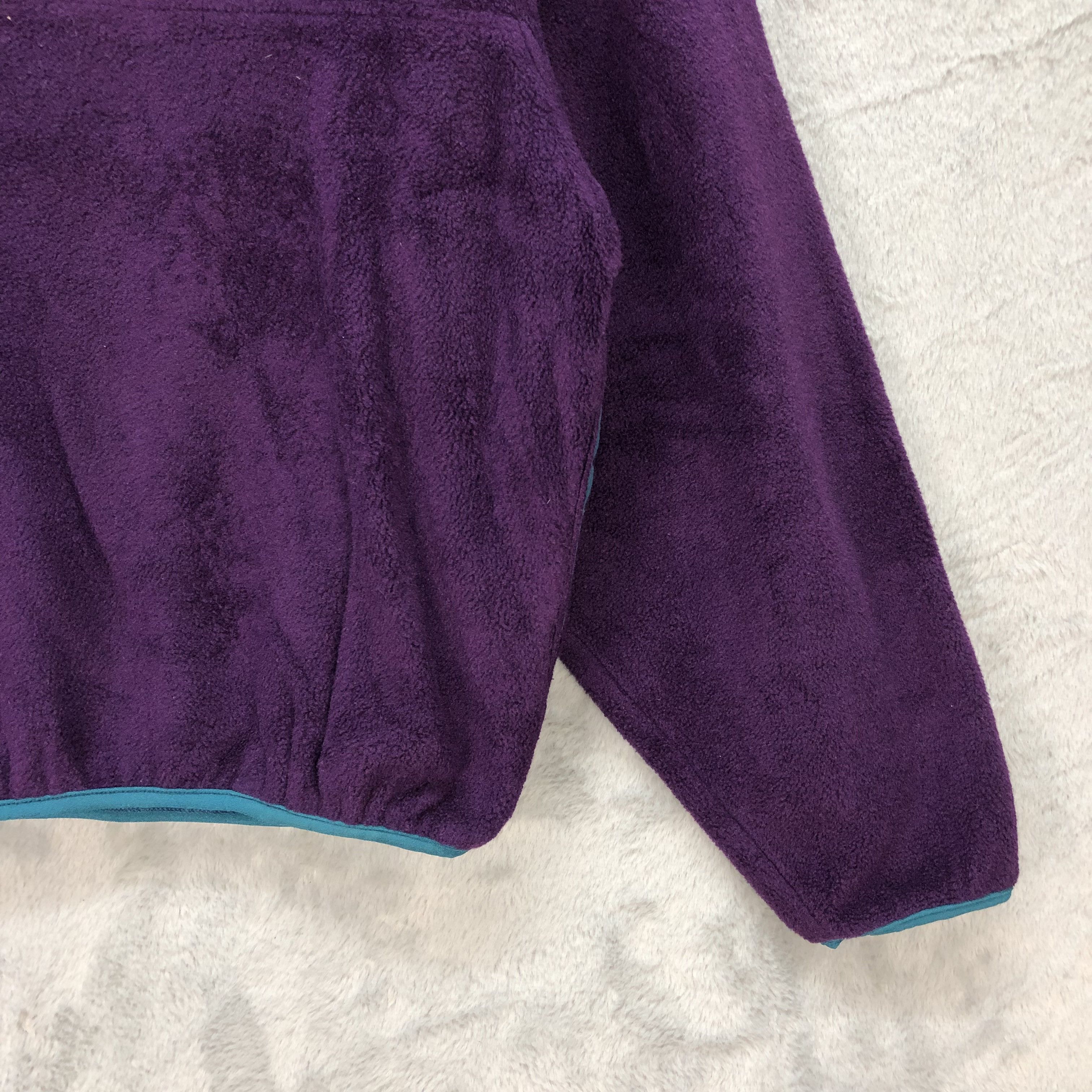 L.L. Bean L.L. Bean Snap Button Purple Fleece #6153-50 Size US S / EU 44-46 / 1 - 6 Thumbnail