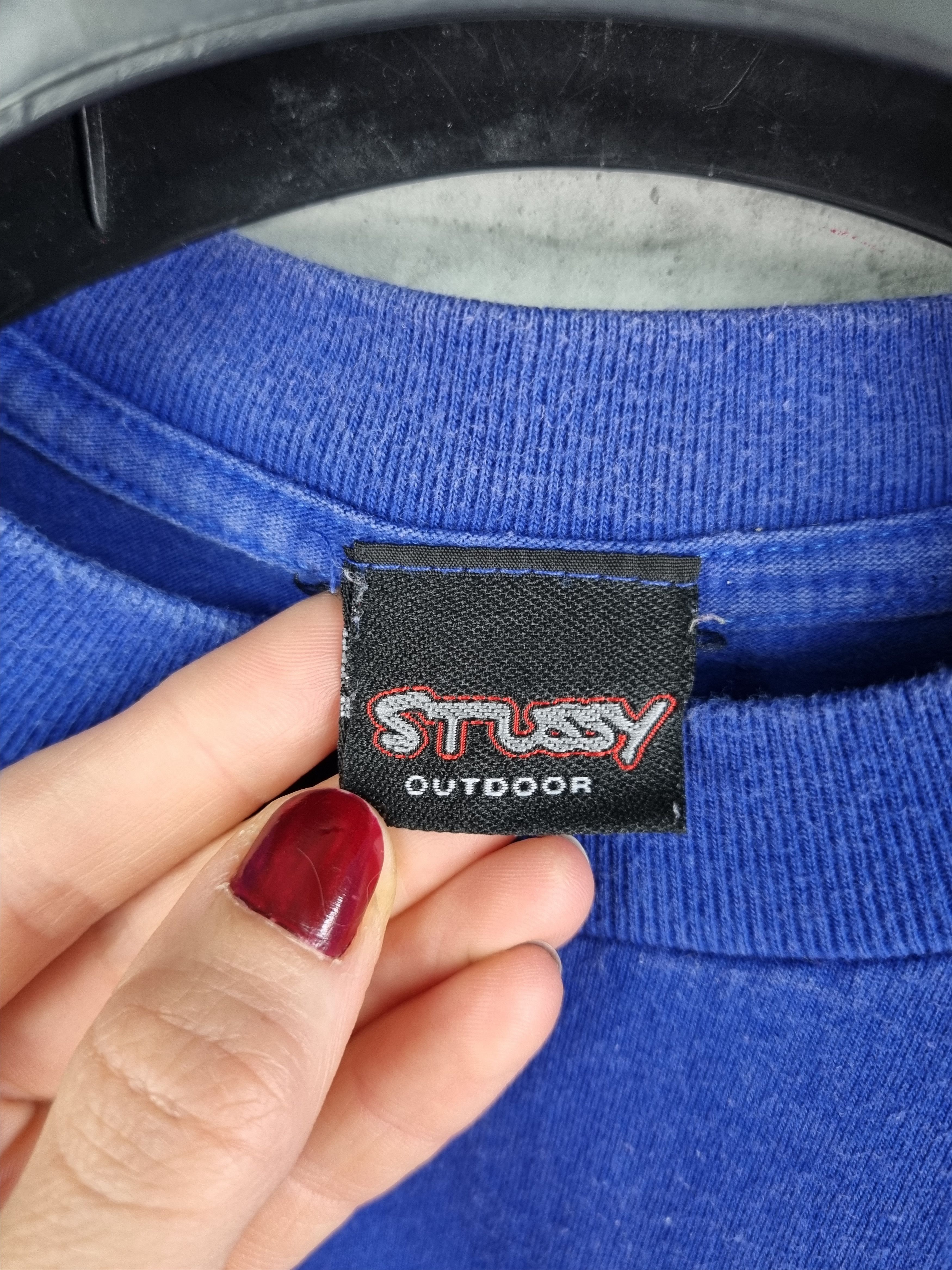 Stussy × Vintage Rare STUSSY Outdoor 90s Vintage Jazz Man Tee Shirt Size US M / EU 48-50 / 2 - 7 Thumbnail