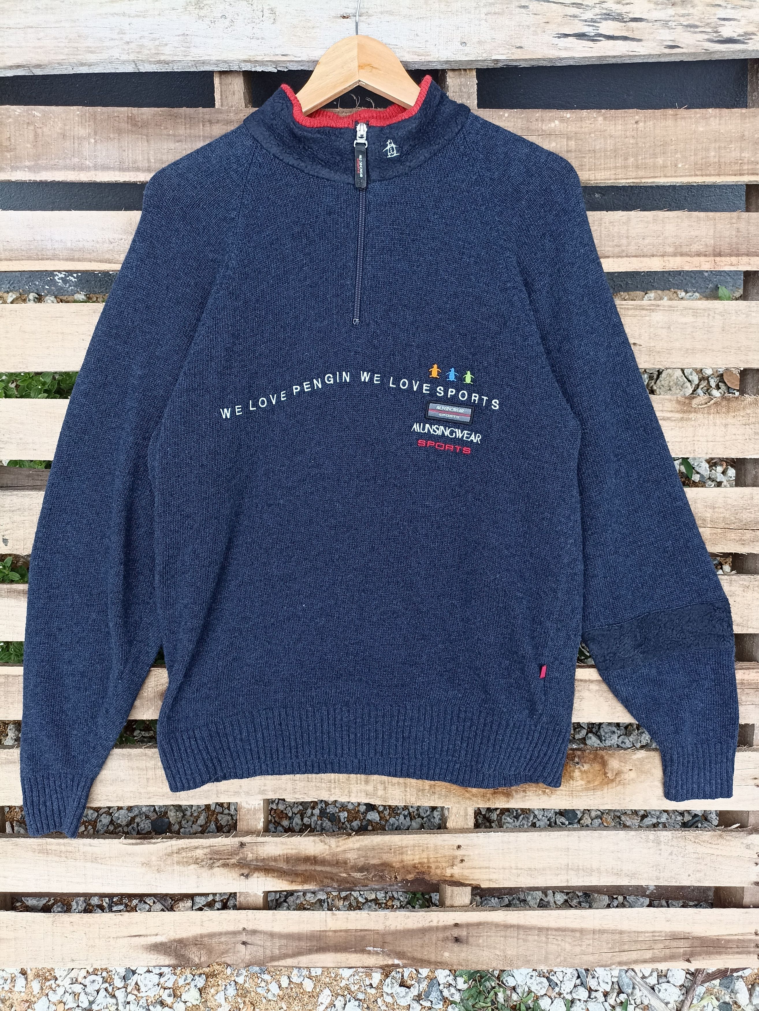 Japanese Brand × Vintage Vintage MunsingWear Embroidered Logo Size US M / EU 48-50 / 2 - 1 Thumbnail