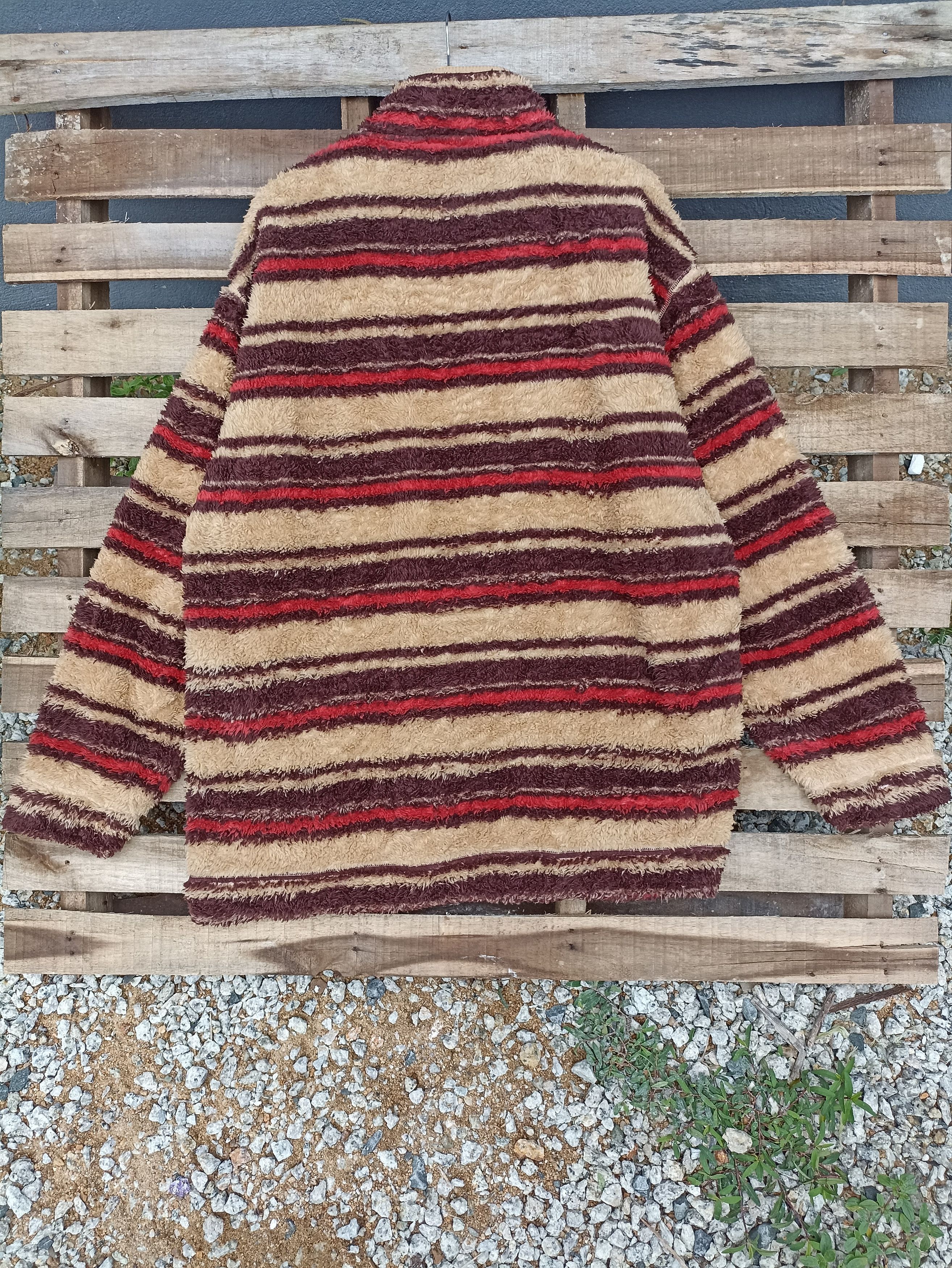 Japanese Brand × Vintage (Oversized) Cosby Fuzy Fleece Zipper Size US XL / EU 56 / 4 - 4 Thumbnail
