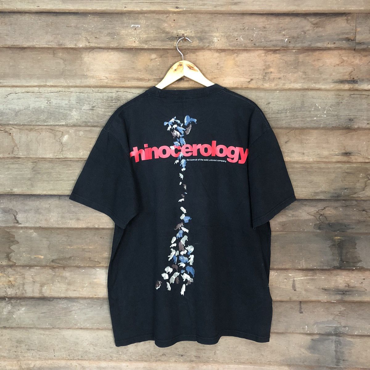 Ecko Unitd Rhinocerology Black Short Sleeve Tshirt #3519