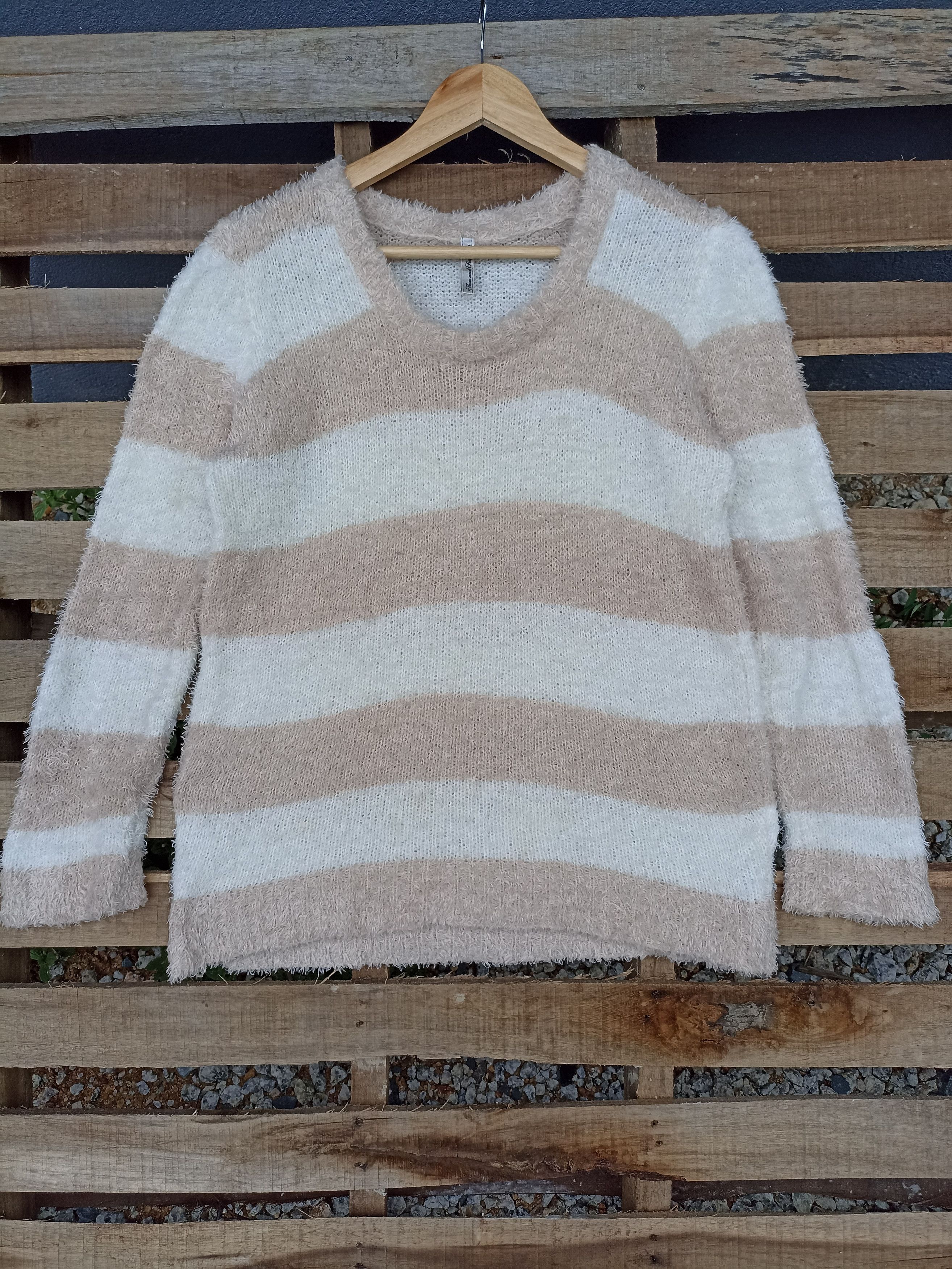 Aran Isles Knitwear × Homespun Knitwear × Japanese Brand Japanese Brand bulus Hairi Fleece Size US M / EU 48-50 / 2 - 1 Thumbnail