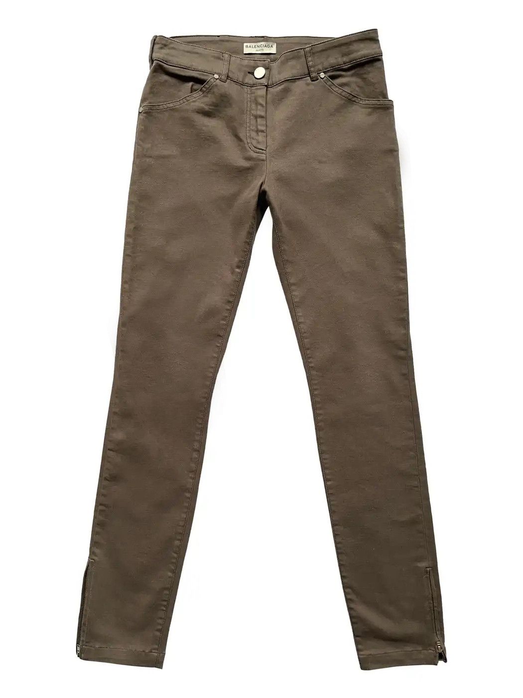 image of 2013 Balenciaga Brown Jeans Pants, Women's (Size 28)