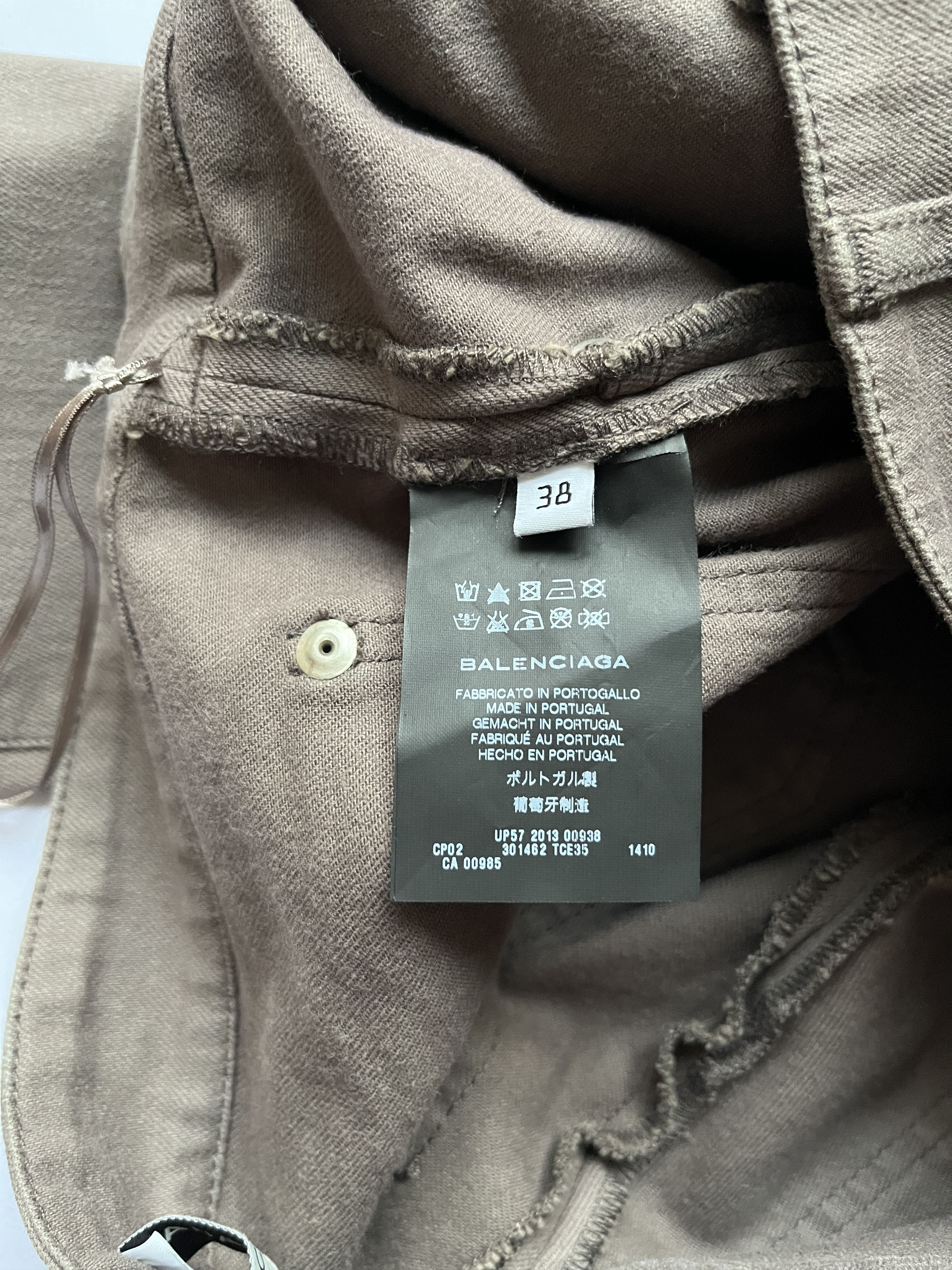 Balenciaga ⚡️QUICK SALE⚡️2013 Balenciaga Brown Jeans Pants Size 28" / US 6 / IT 42 - 5 Thumbnail