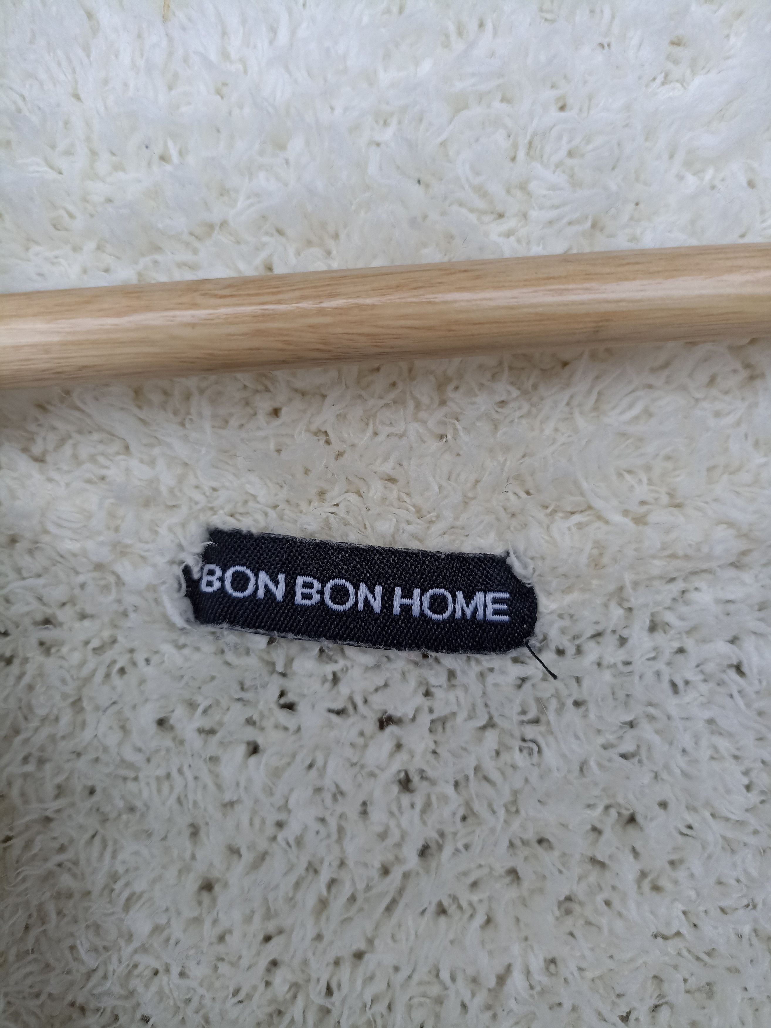 Japanese Brand Bon Bon Home Fuzzy Fleece Cardigan Size US S / EU 44-46 / 1 - 5 Thumbnail