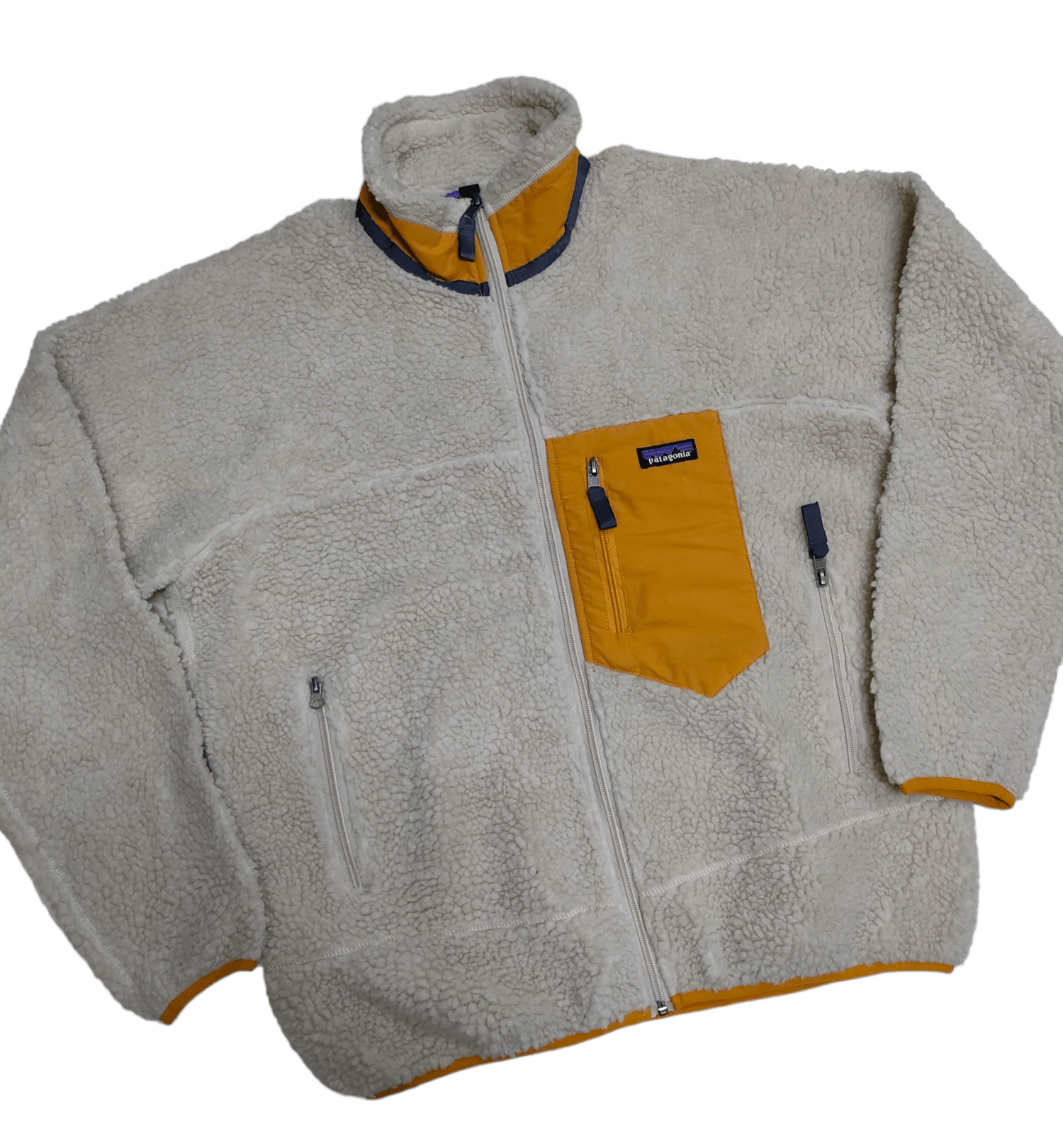 Patagonia × Vintage Vintage Patagonia Retro x Deep Fleece Size US L / EU 52-54 / 3 - 1 Thumbnail