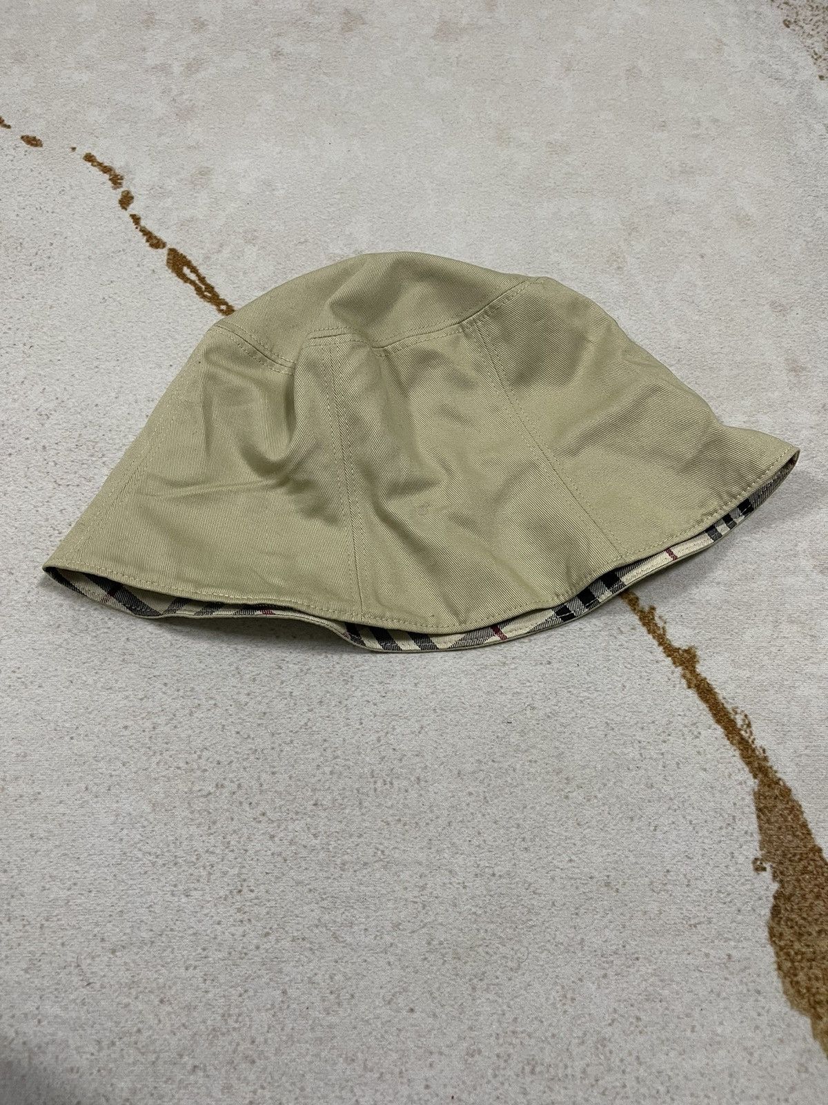 Burberry × Vintage Vintage Burberry London nova check Hat Two Way Size ONE SIZE - 3 Thumbnail