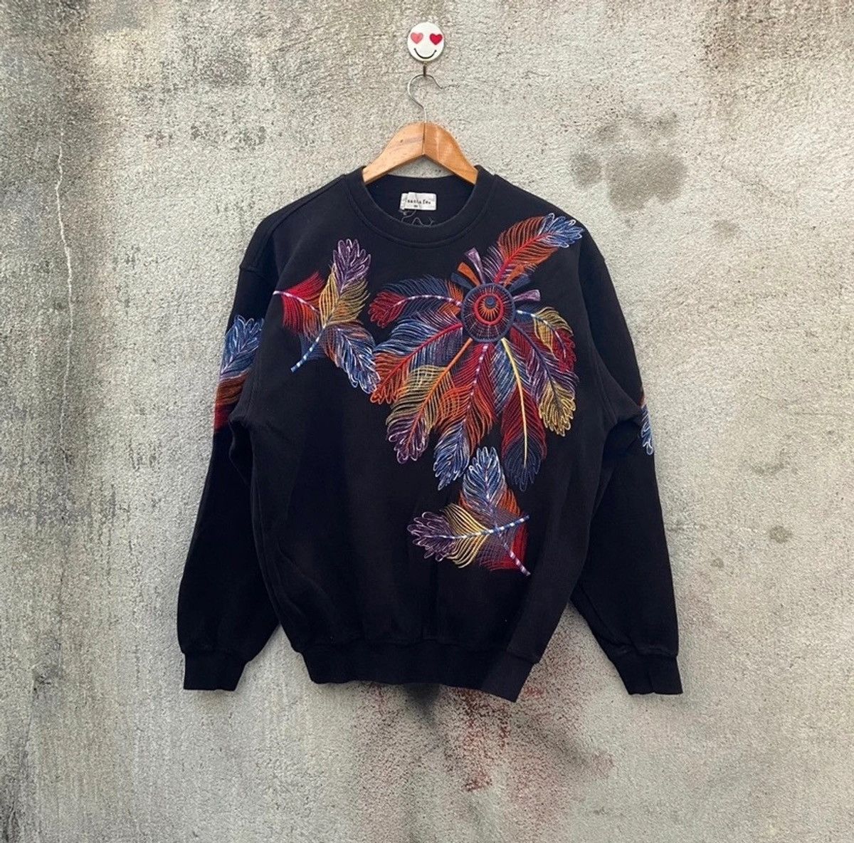 Vintage Vintage 90s santafe sweatshirt embroidery Size US L / EU 52-54 / 3 - 1 Thumbnail