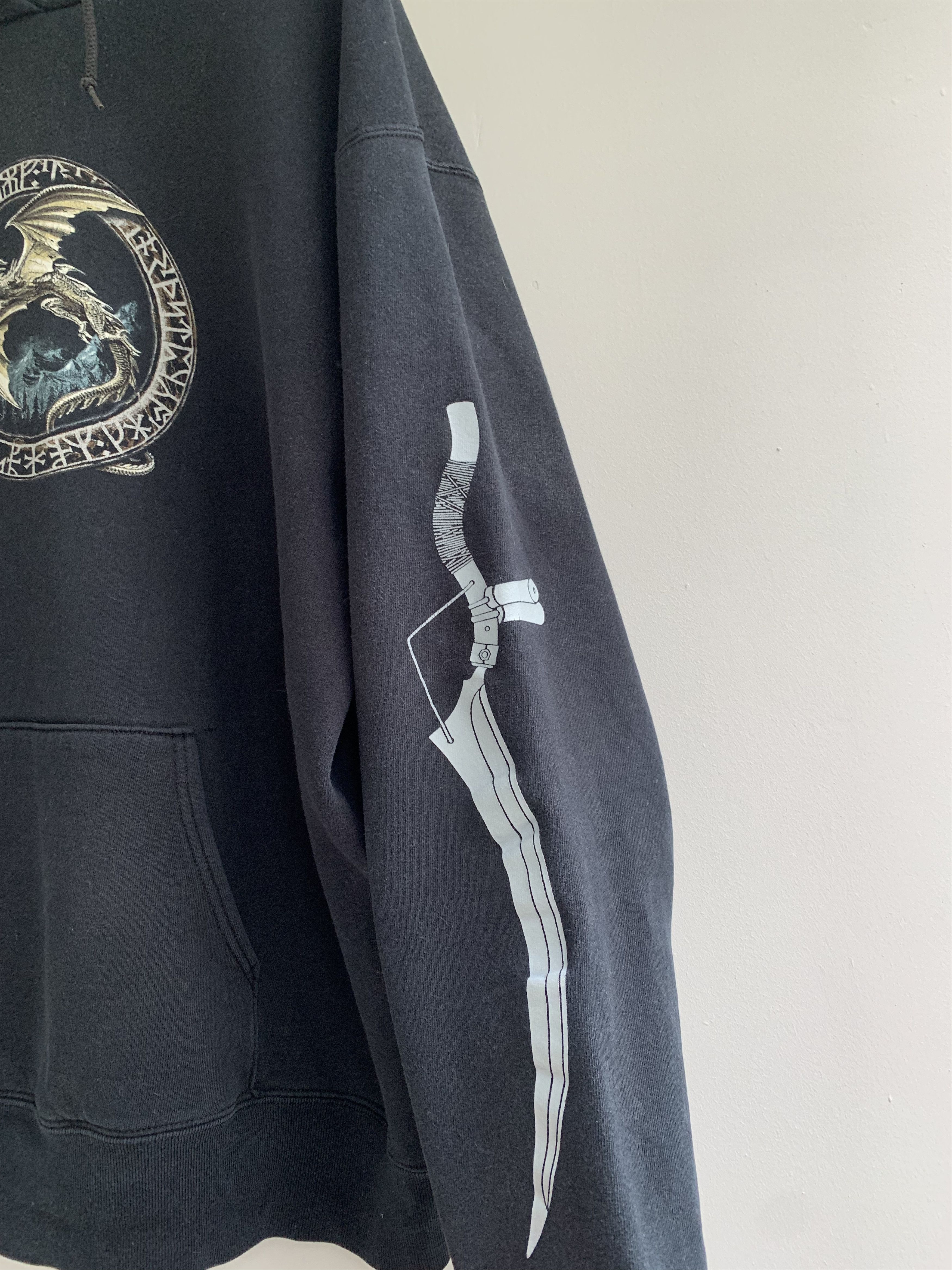 Alchemy Equipment × Vintage Vintage Alchemy Gothic The Fourth Horseman Hoodie Jacket Size US XL / EU 56 / 4 - 3 Thumbnail