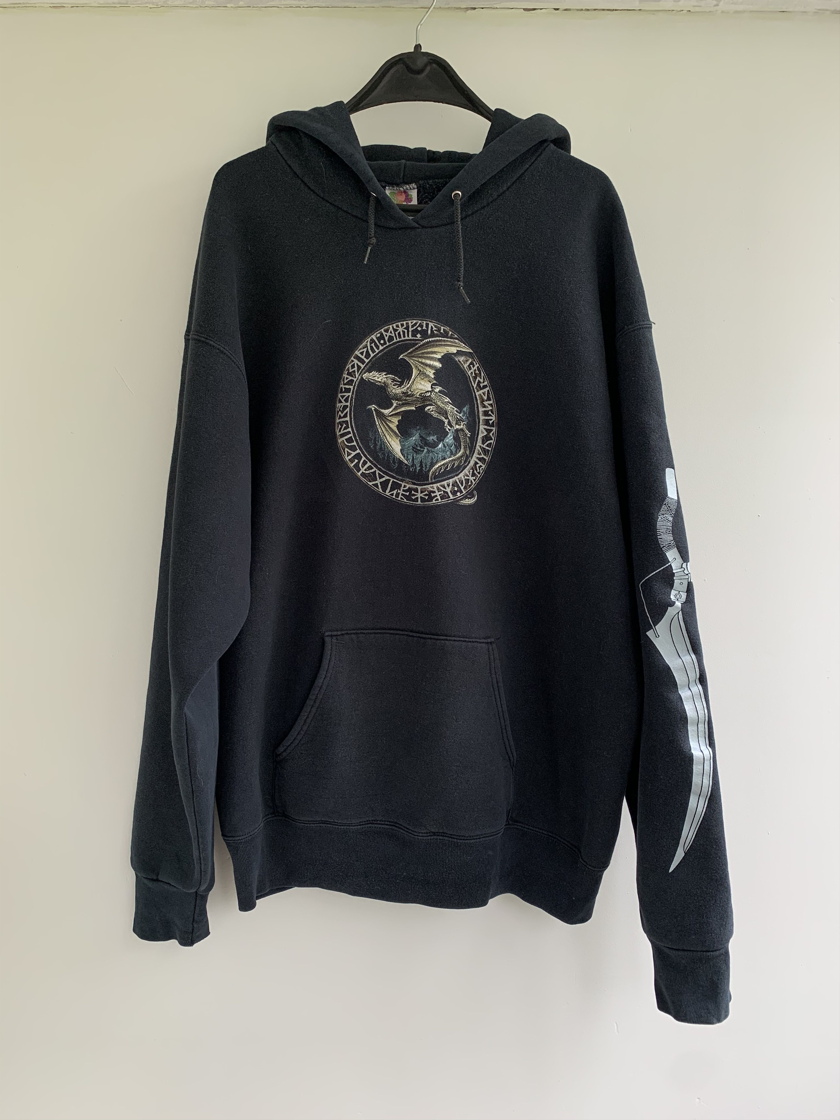 Alchemy Equipment × Vintage Vintage Alchemy Gothic The Fourth Horseman Hoodie Jacket Size US XL / EU 56 / 4 - 2 Thumbnail