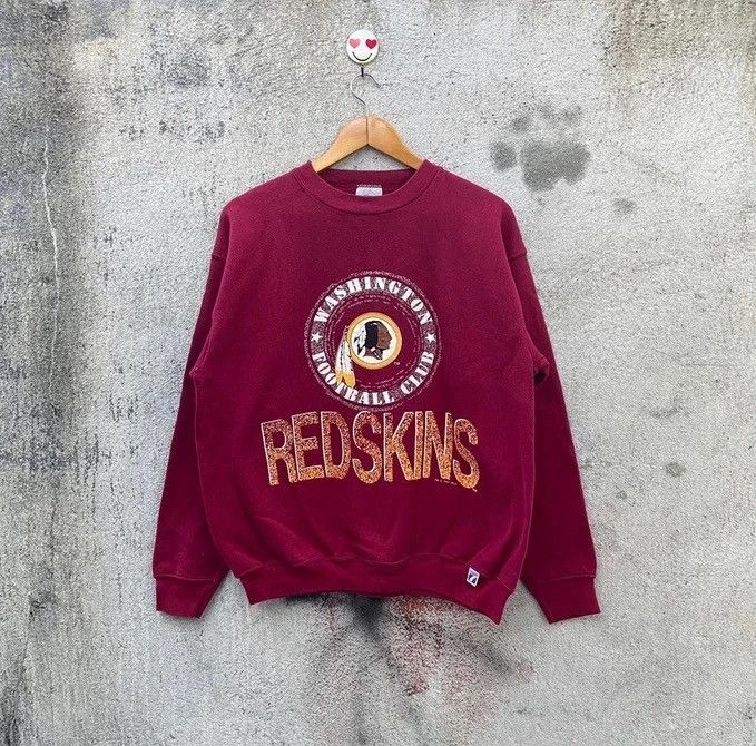 Logo 7 Vintage 90s Washington Redskins NFL Sweatshirt Size US L / EU 52-54 / 3 - 1 Thumbnail