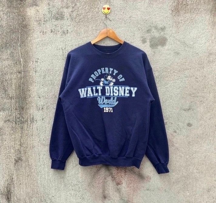 Disney Vintage Mickey Mouse sweatshirt Size US L / EU 52-54 / 3 - 1 Thumbnail