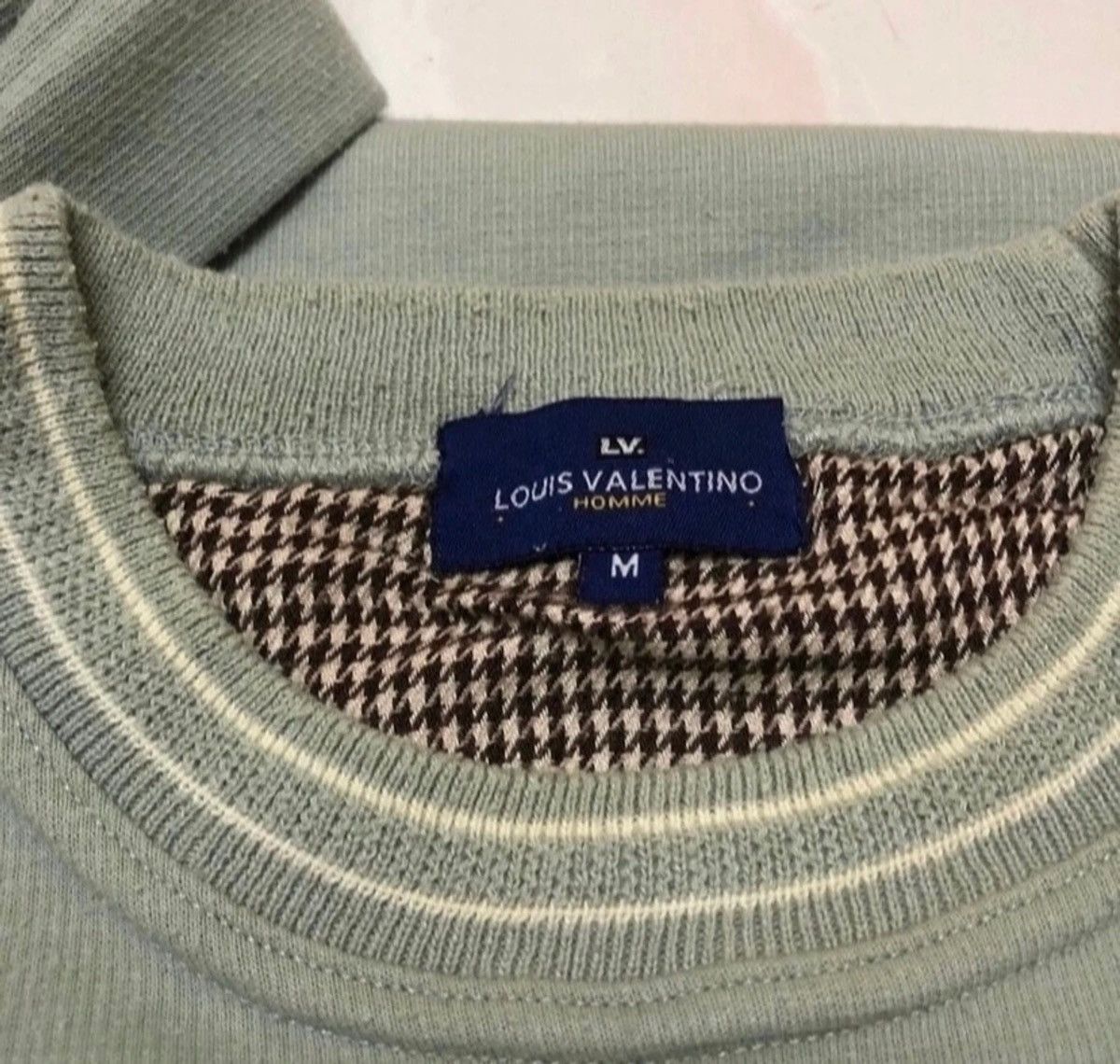 Mario Valentino Vintage 90s louis valentino homme sweatshirt Size US L / EU 52-54 / 3 - 3 Thumbnail