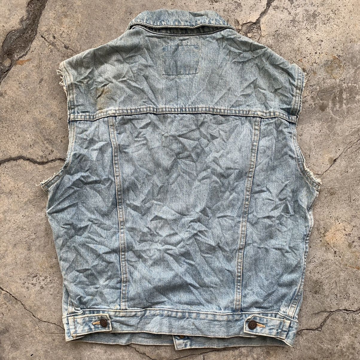 Big John Big John Spirit sleeveless tank top distressed denim jacket Size US L / EU 52-54 / 3 - 5 Thumbnail