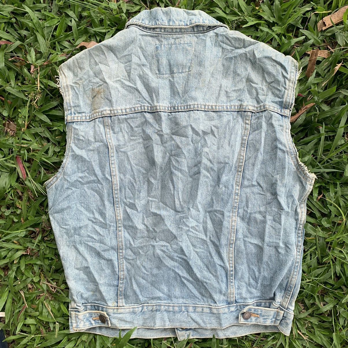 Big John Big John Spirit sleeveless tank top distressed denim jacket Size US L / EU 52-54 / 3 - 2 Thumbnail